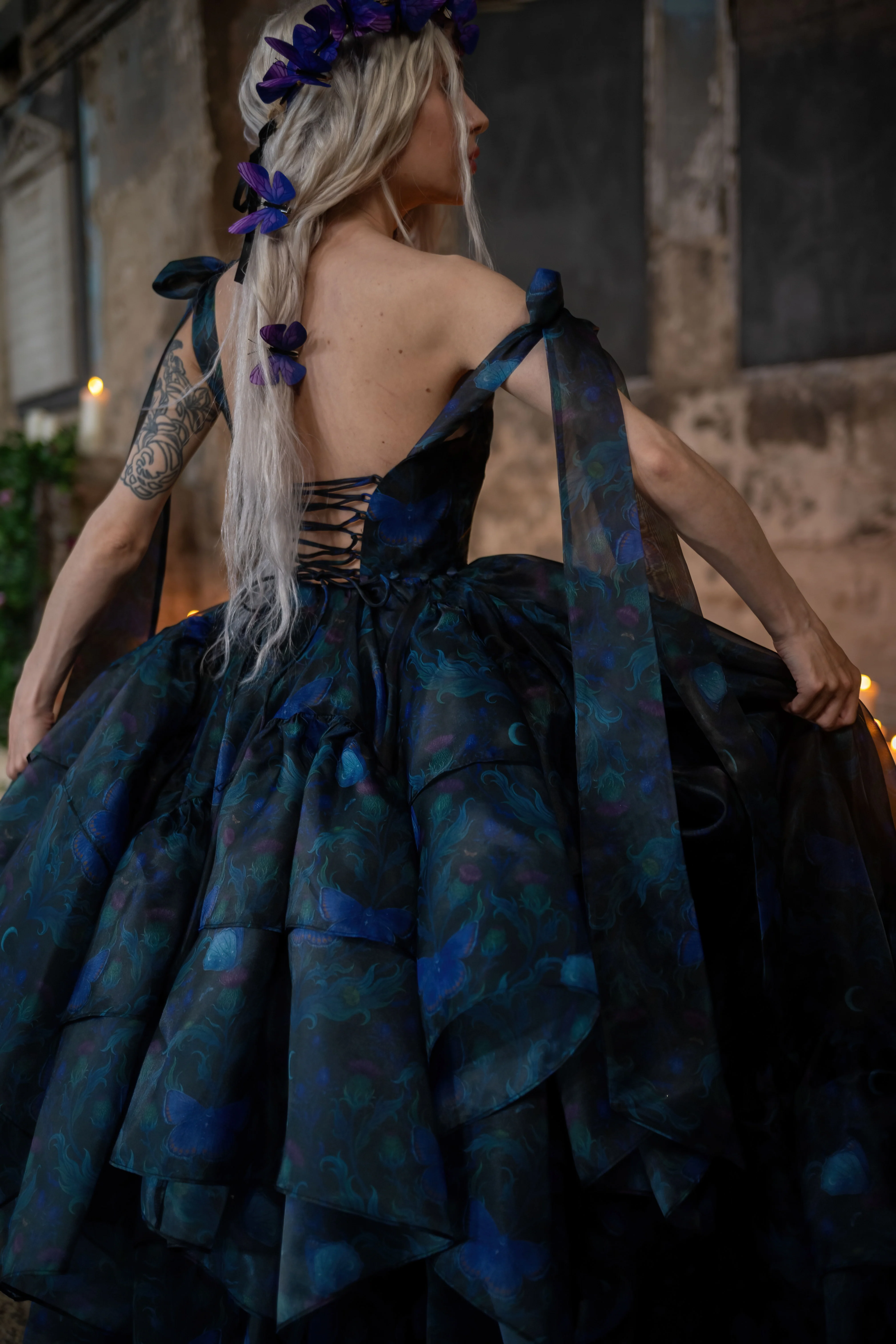 Luna Eclipse Empress Train Gown - Image 19