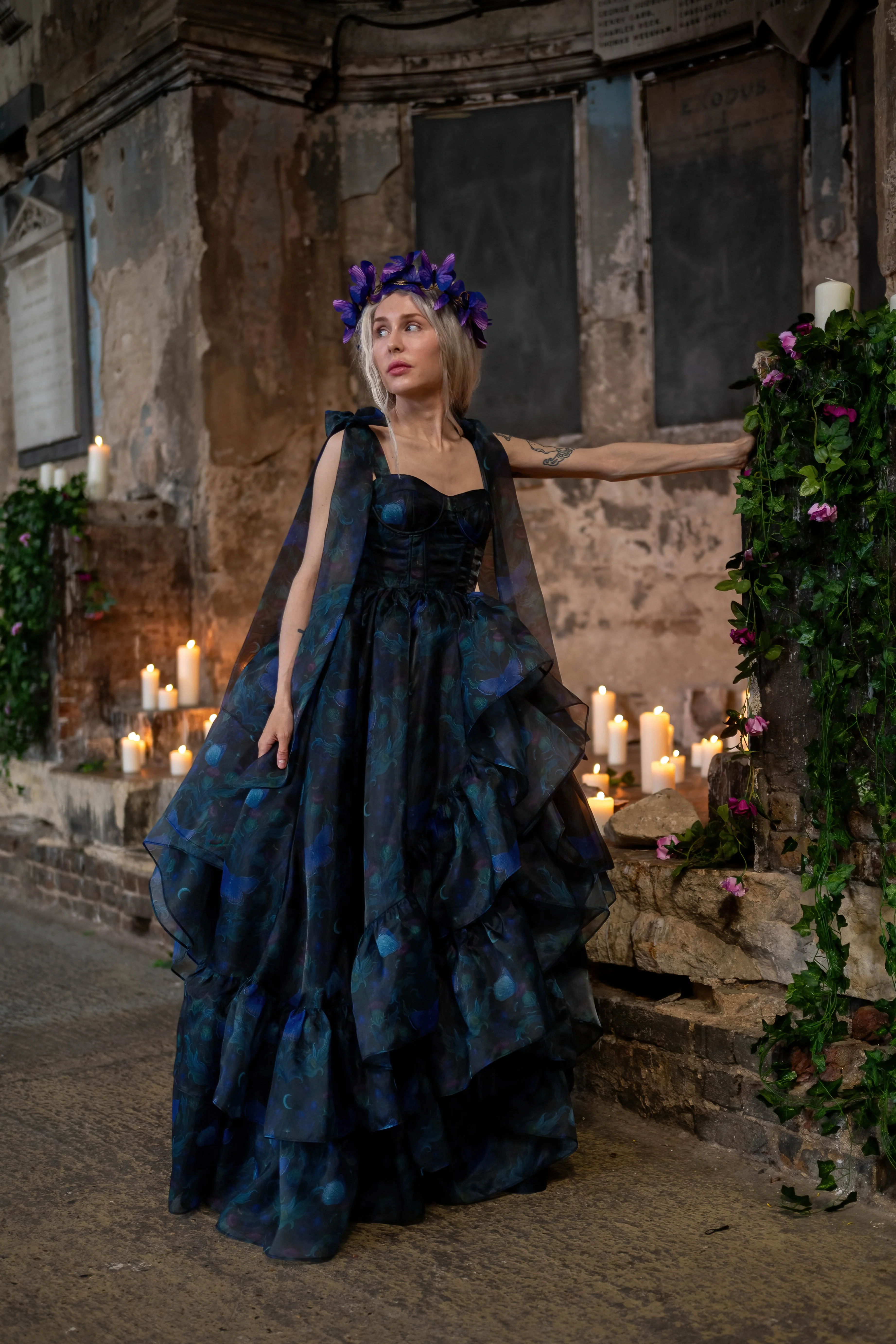 Luna Eclipse Empress Train Gown - Image 20