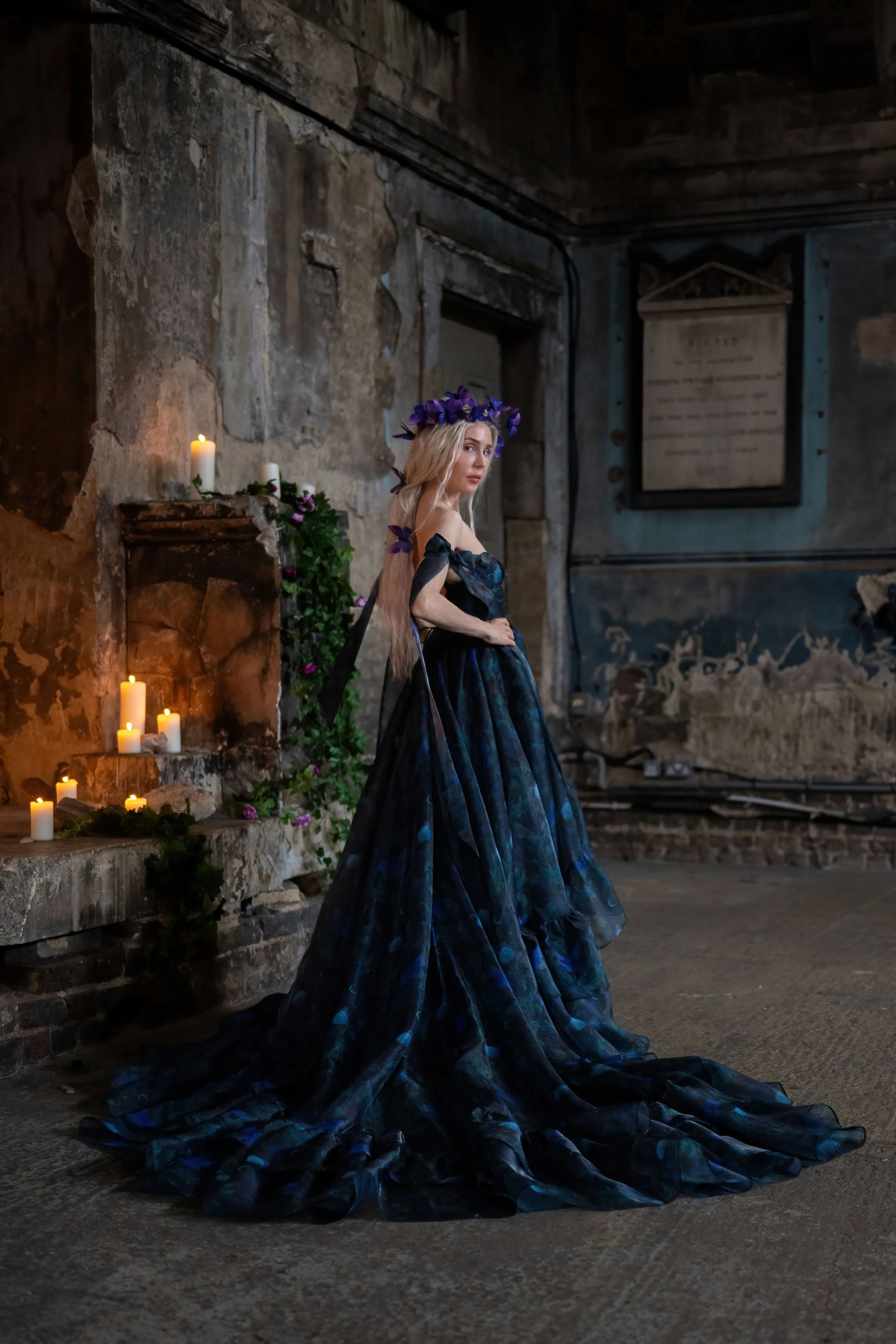 Luna Eclipse Empress Train Gown - Image 22