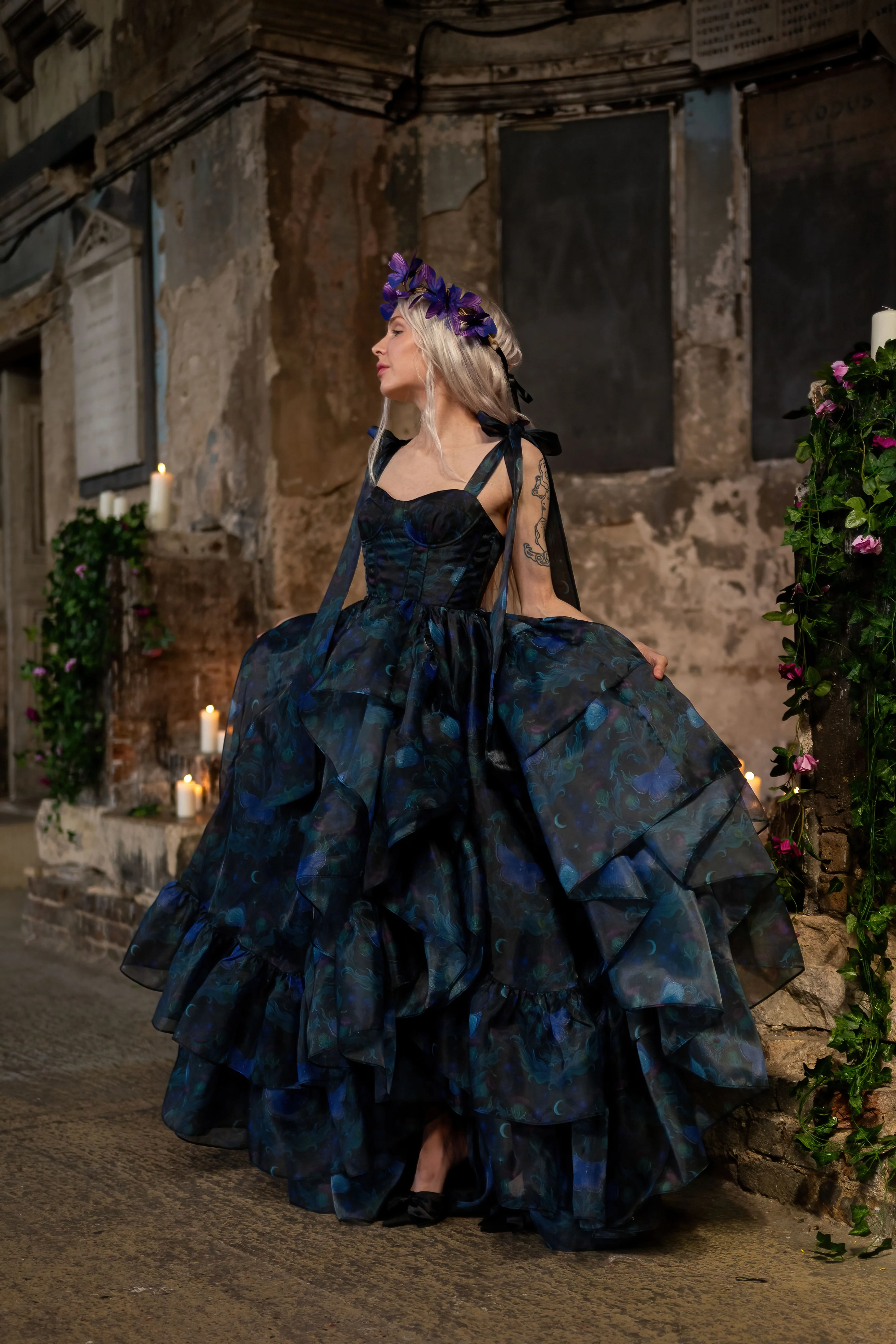 Luna Eclipse Empress Train Gown - Image 4