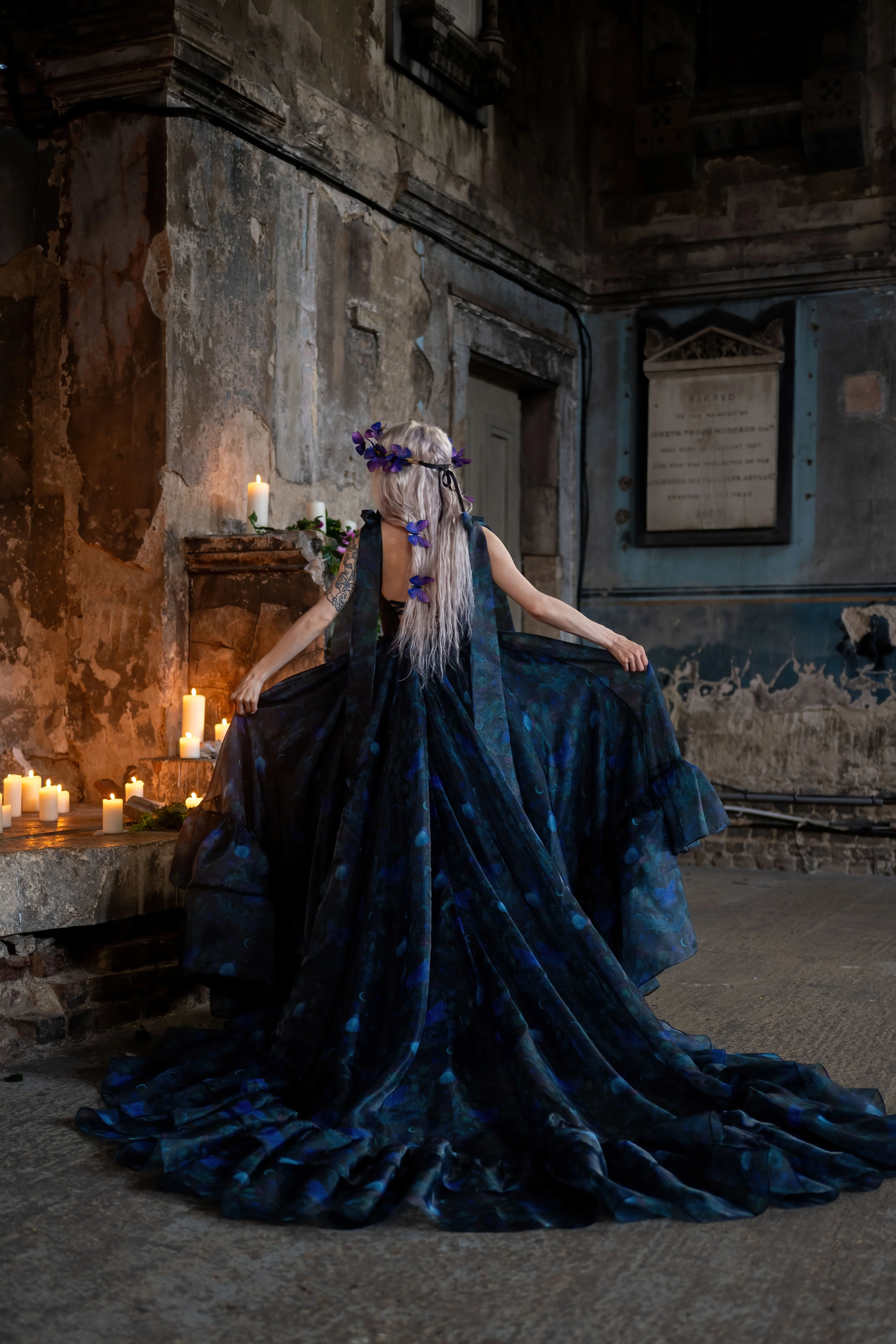 Luna Eclipse Empress Train Gown - Image 8