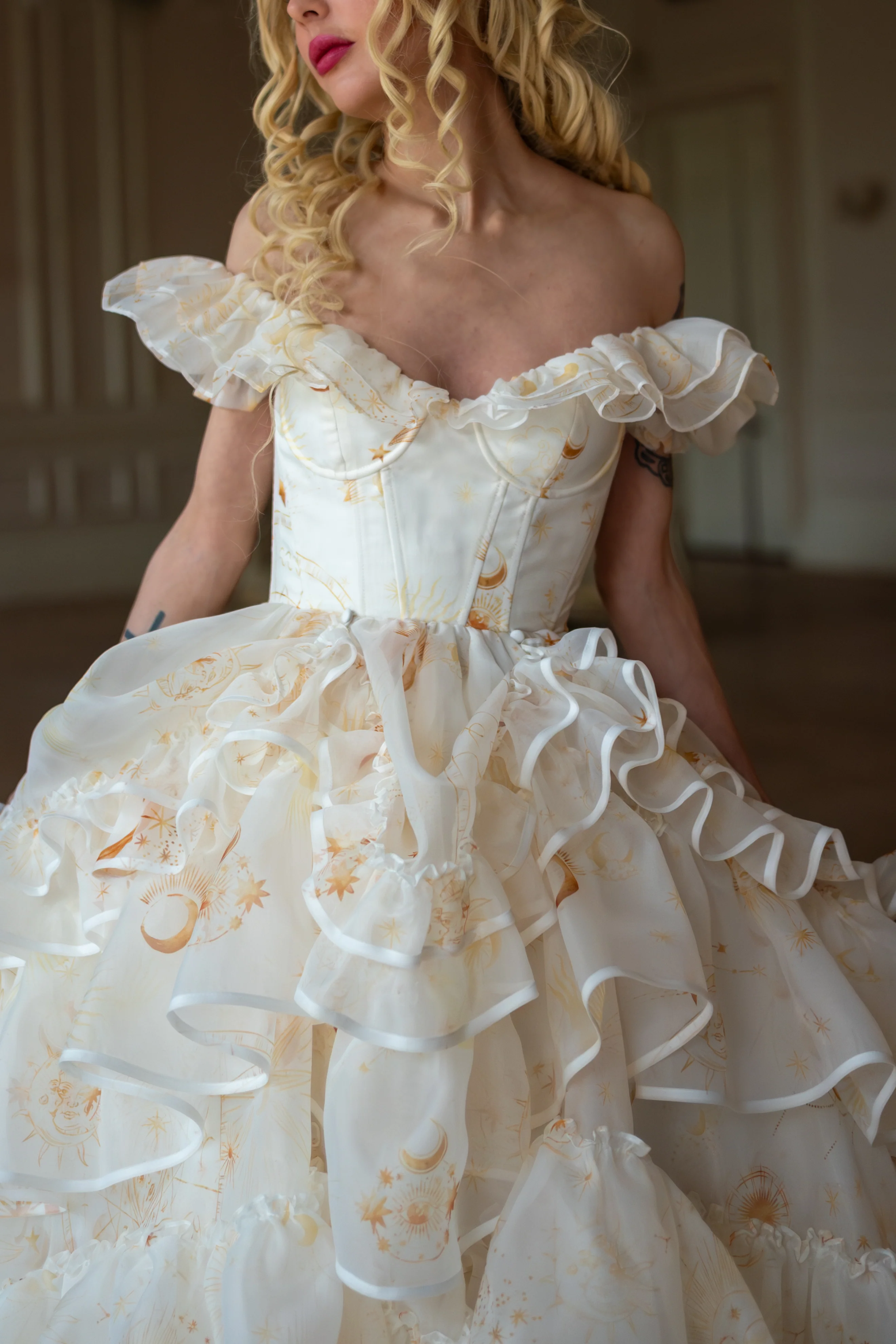 Lunaire Veil Opera Gown - Image 22