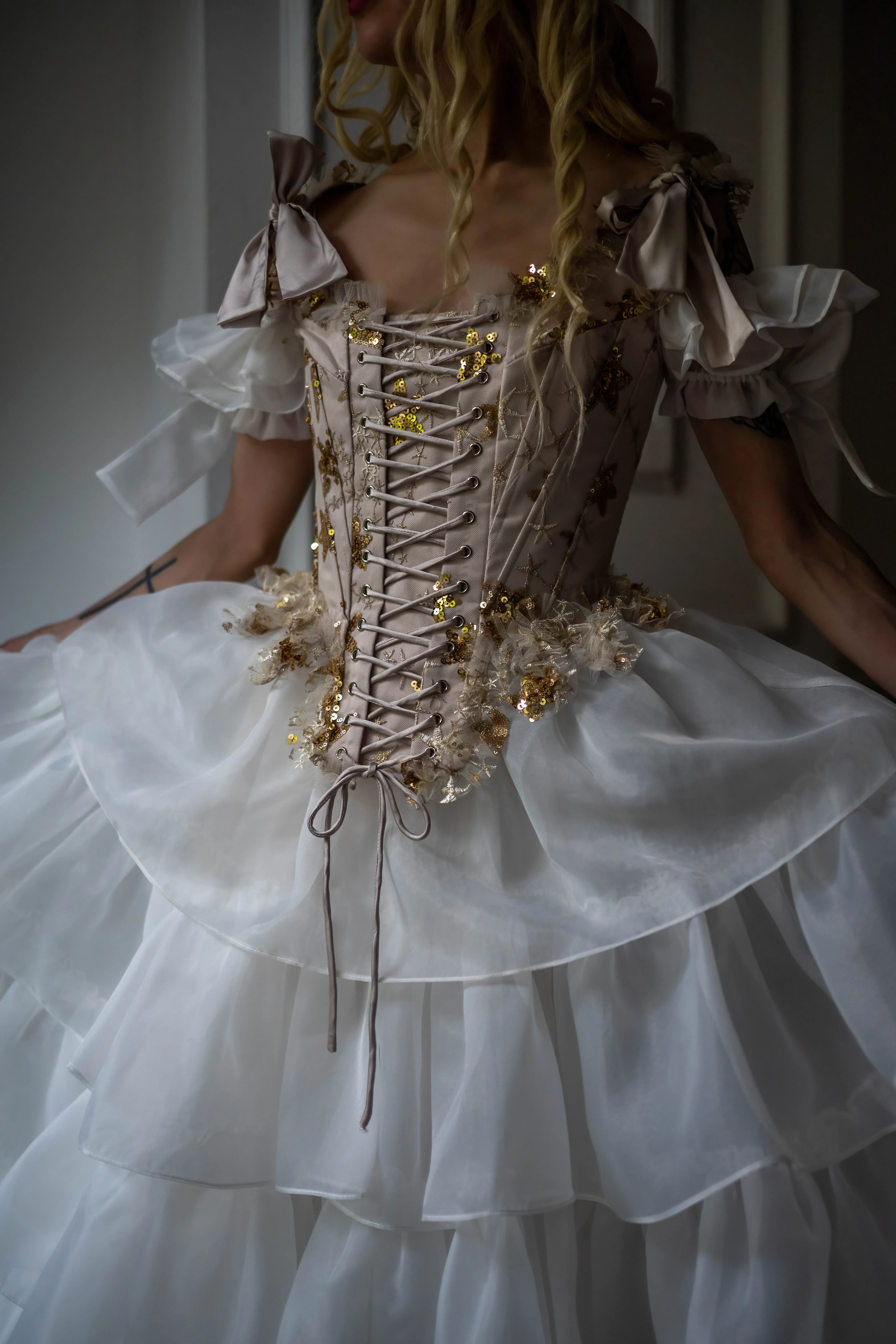 Midas Touch Pompadour Corset - Image 12