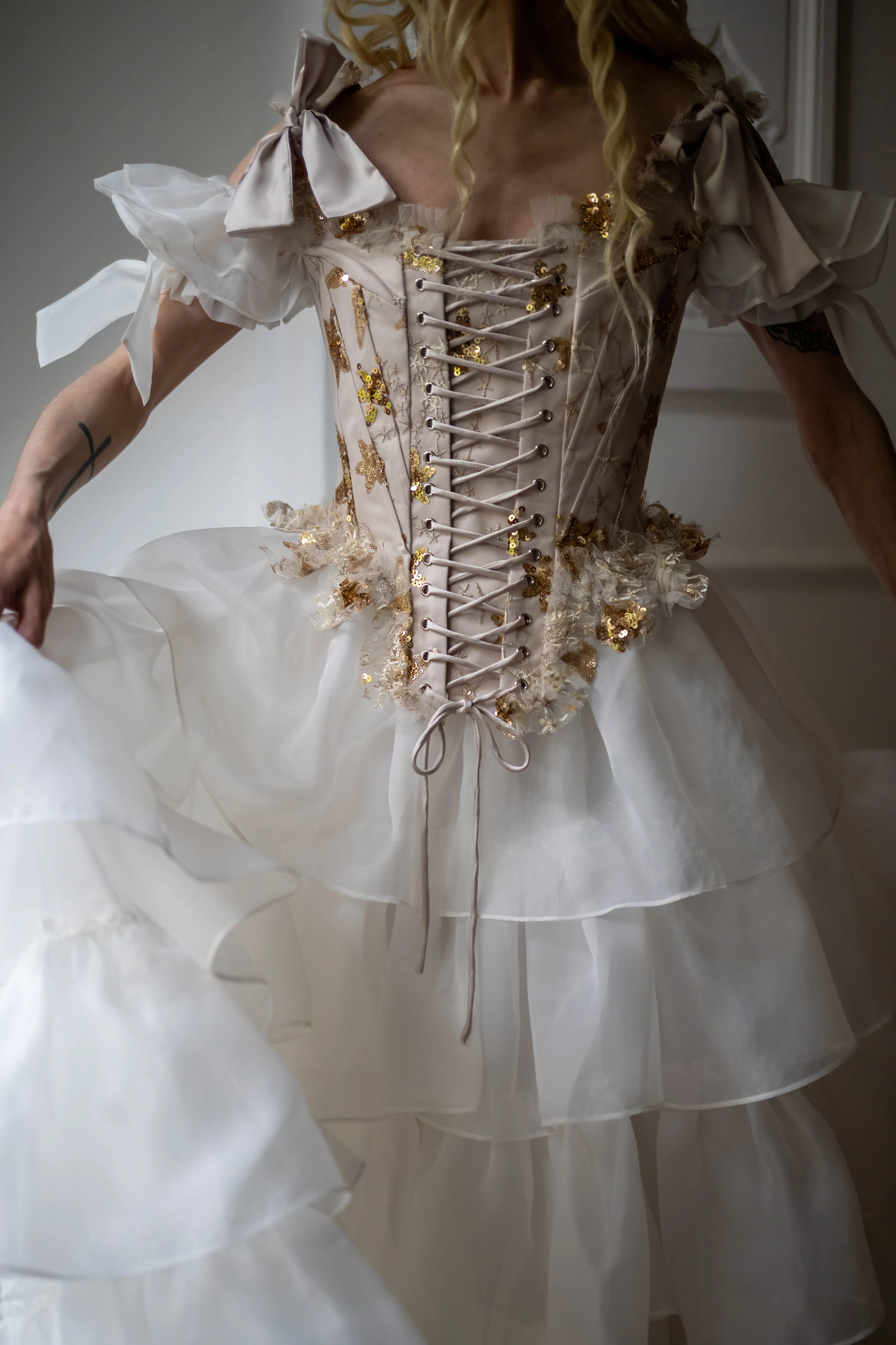 Midas Touch Pompadour Corset - Image 16