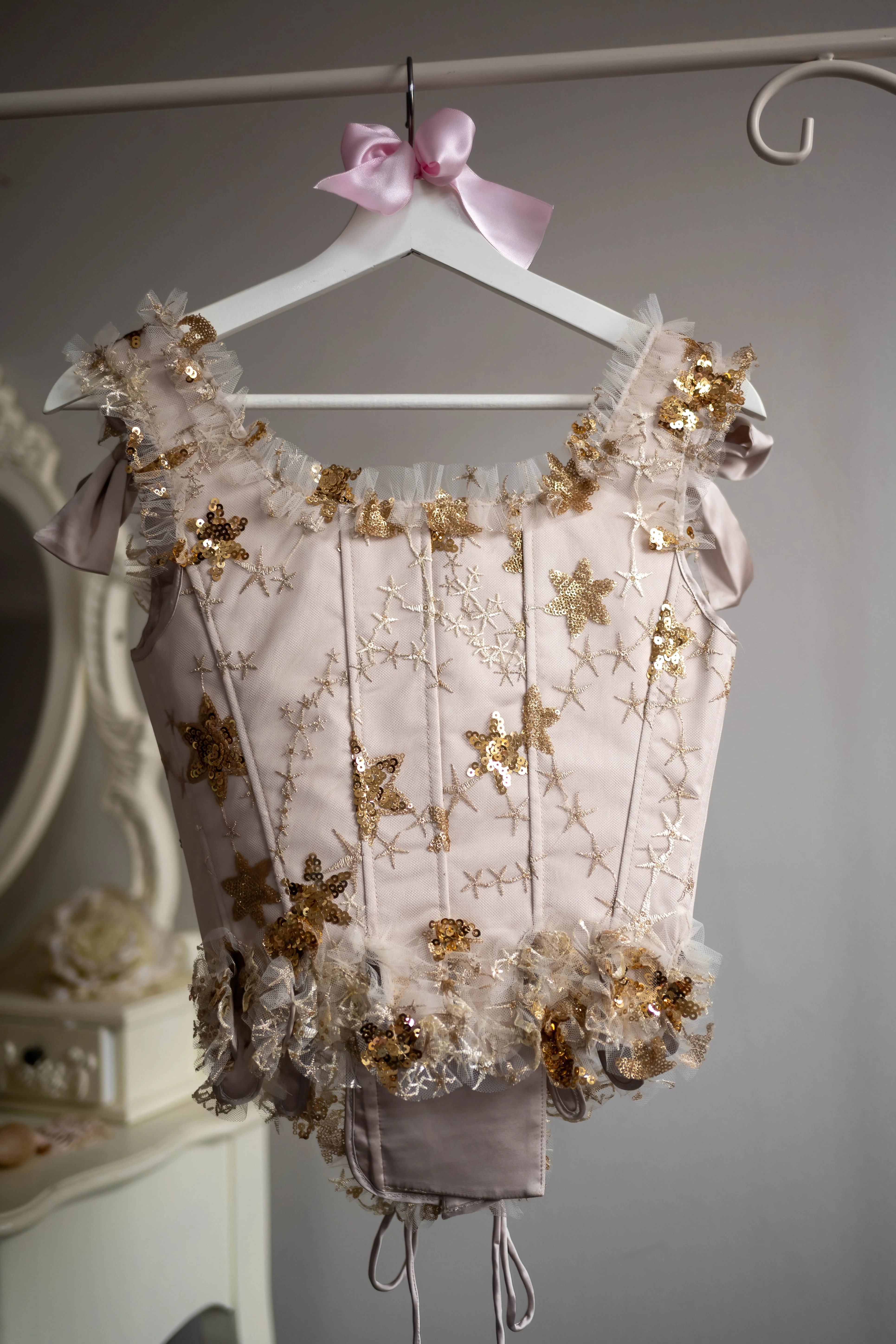 Midas Touch Pompadour Corset - Image 7