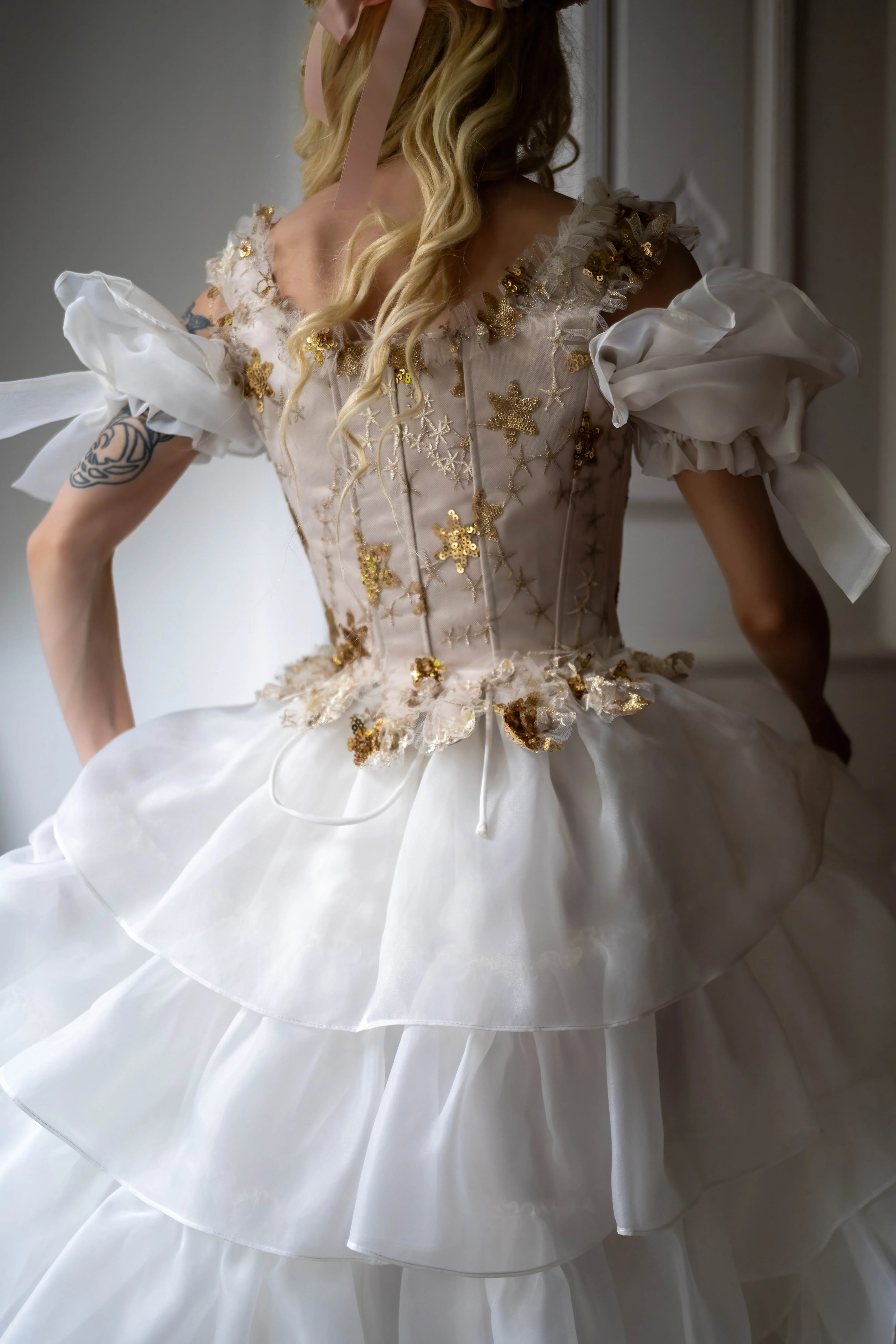 Midas Touch Pompadour Corset - Image 8