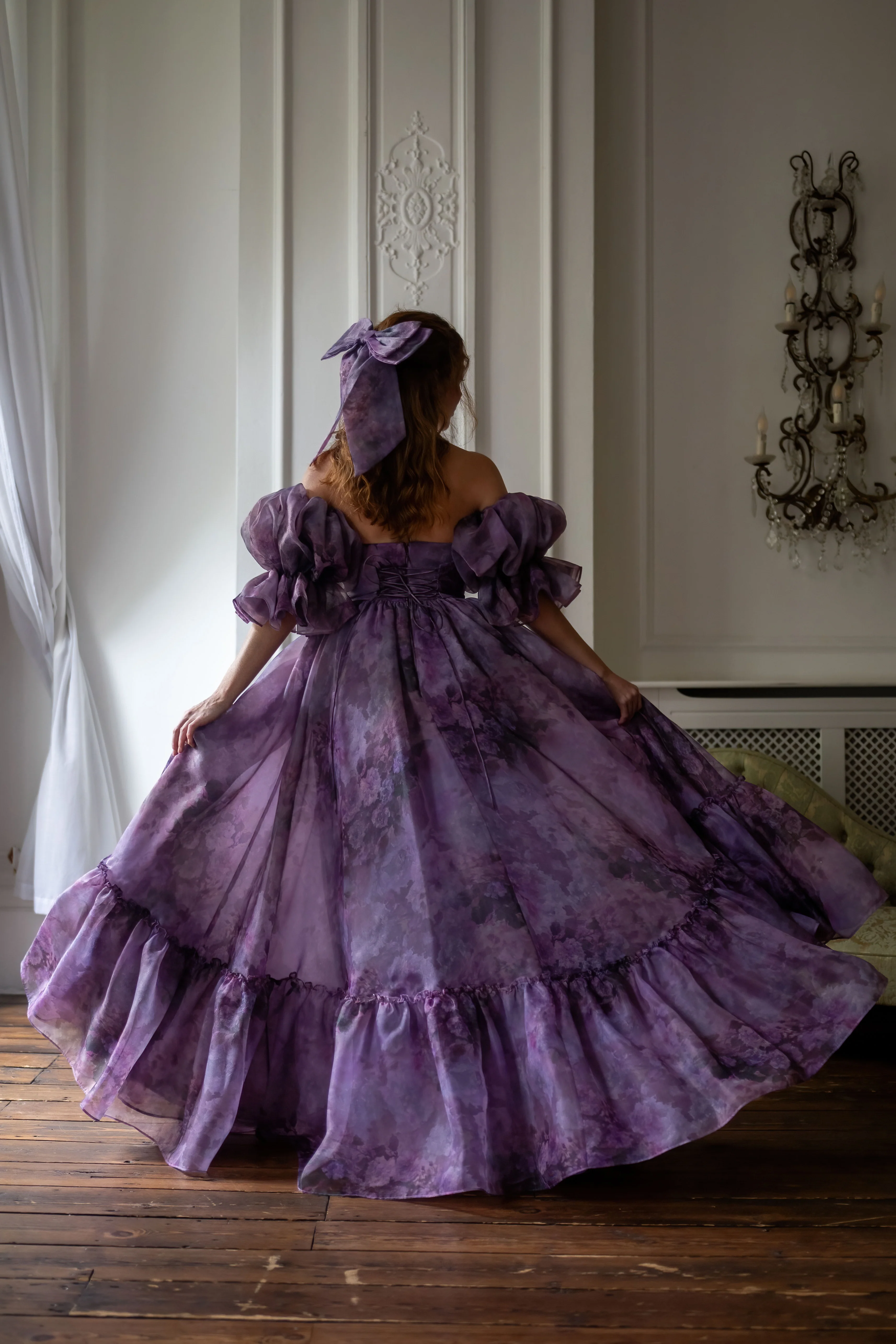 Midnight Rose Belle Gown - Image 3