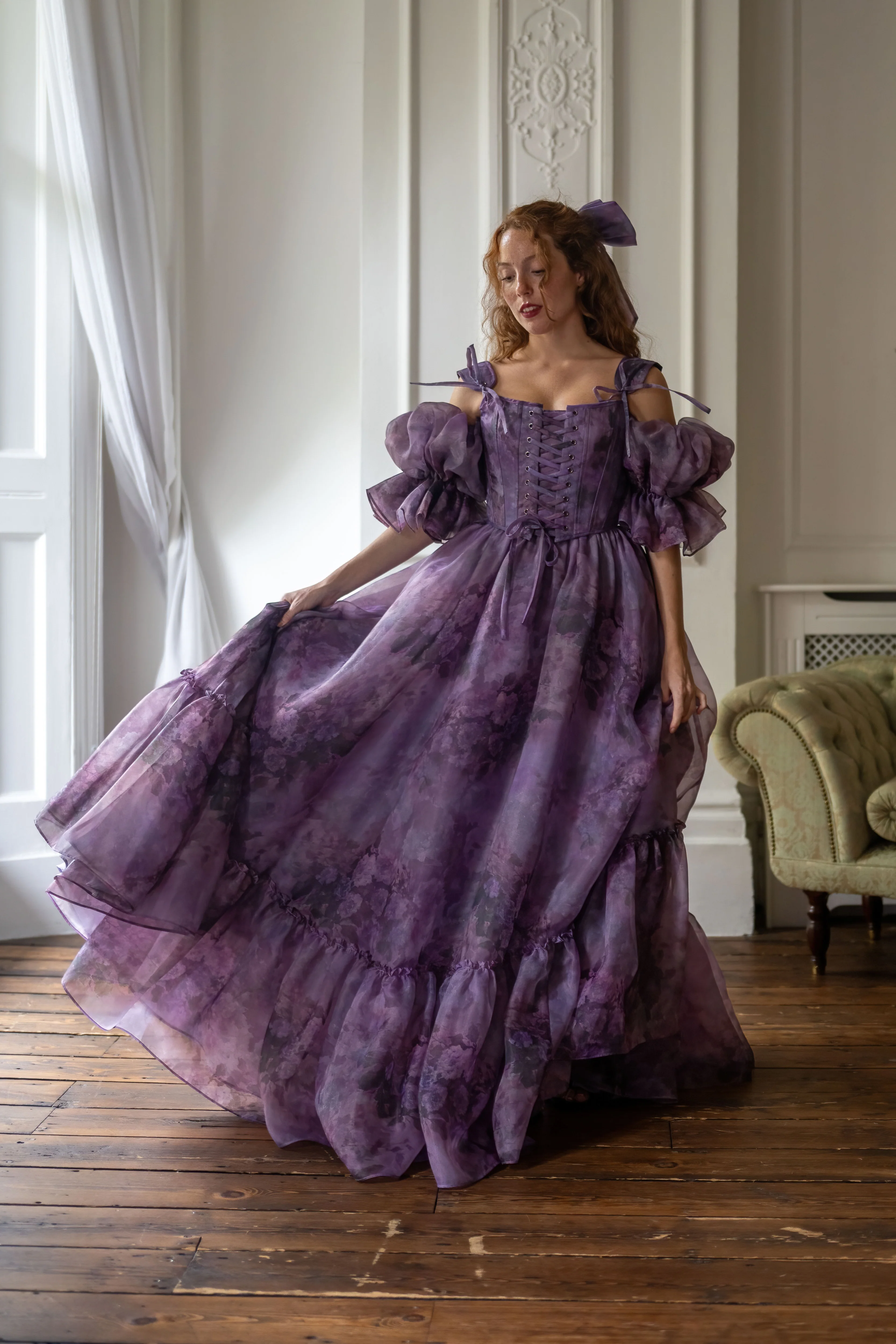 Midnight Rose Thisbe Corset - Image 4