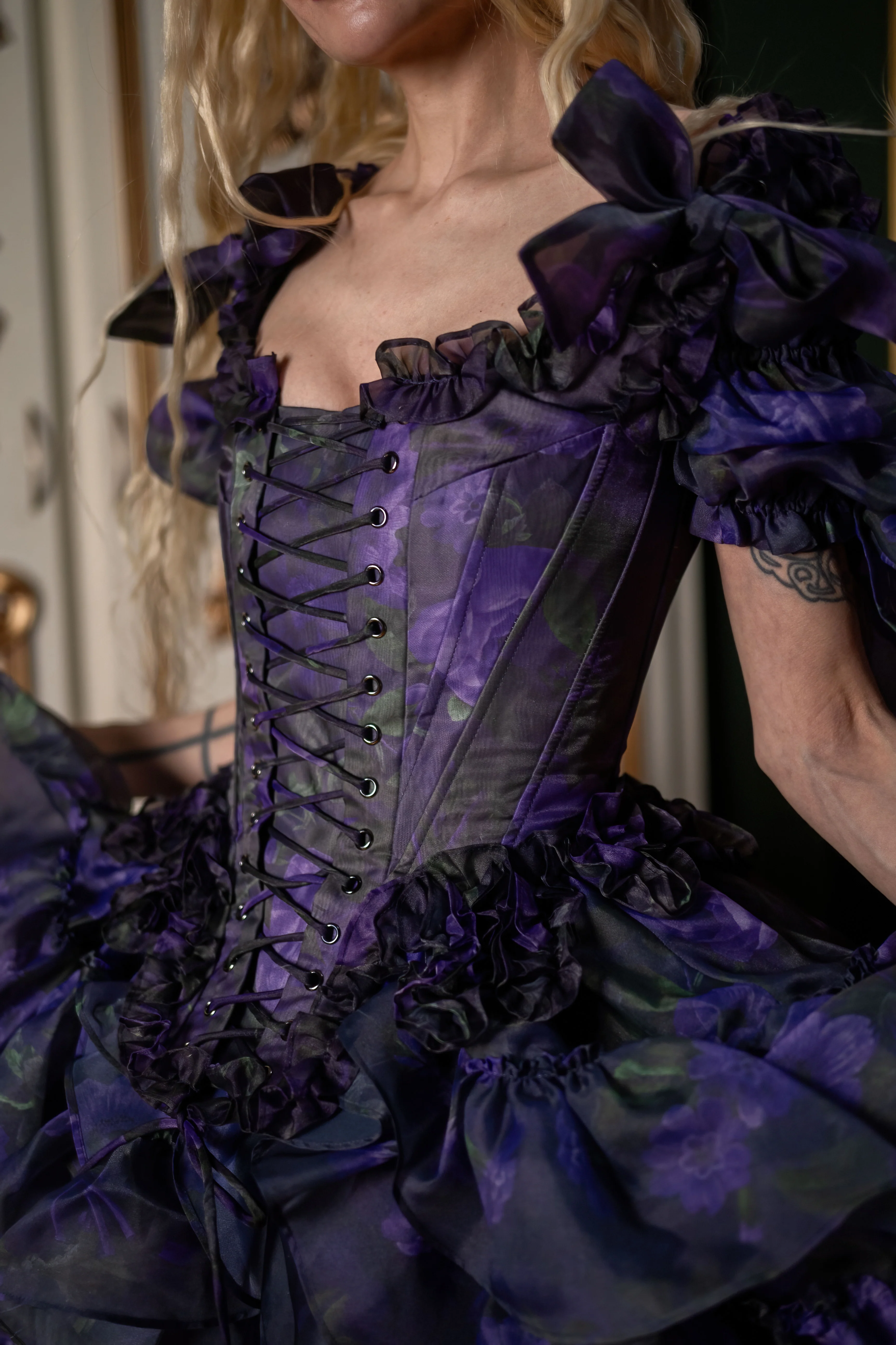 Moonlight Sonata Pompadour Corset - Image 10