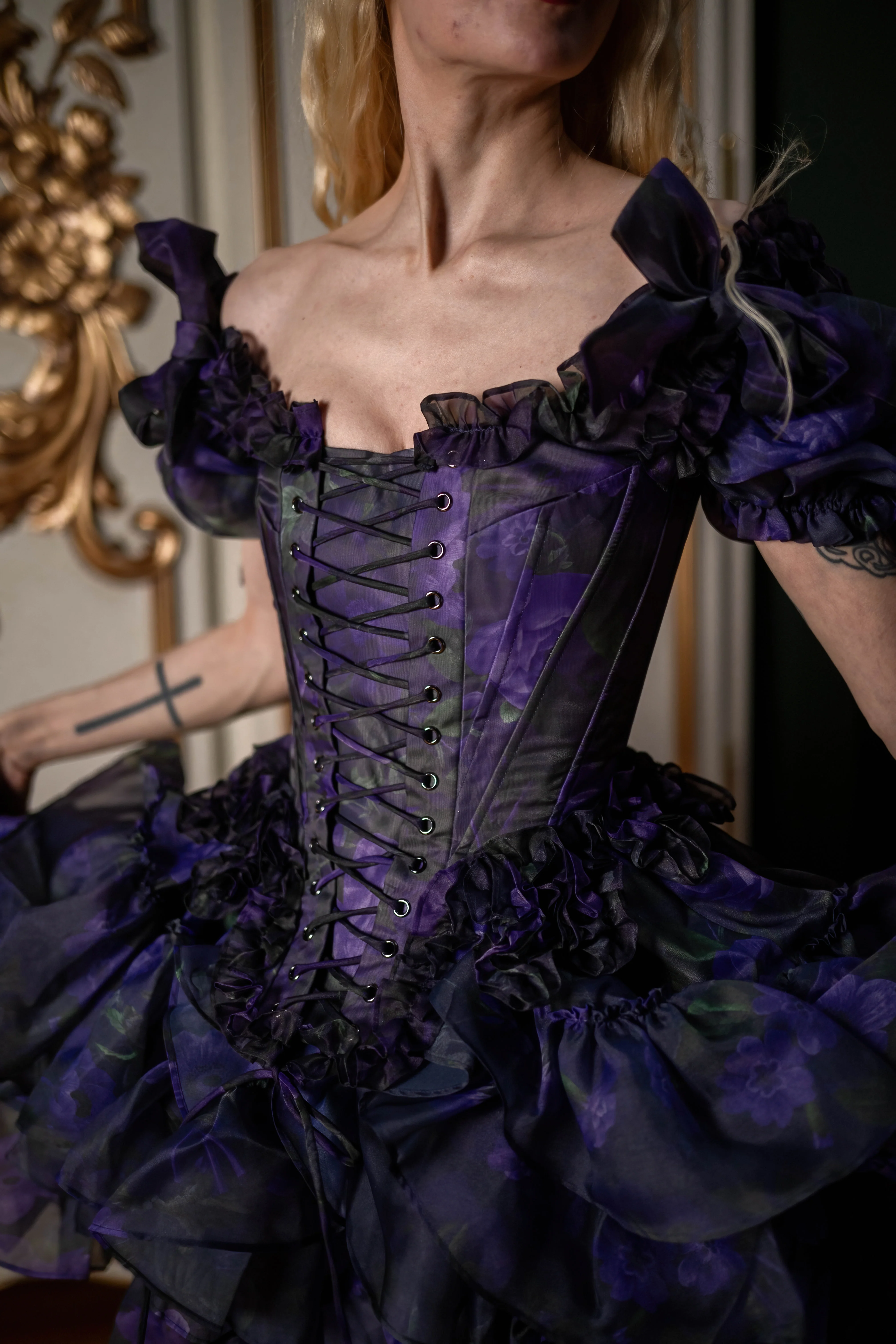 Moonlight Sonata Pompadour Corset - Image 14