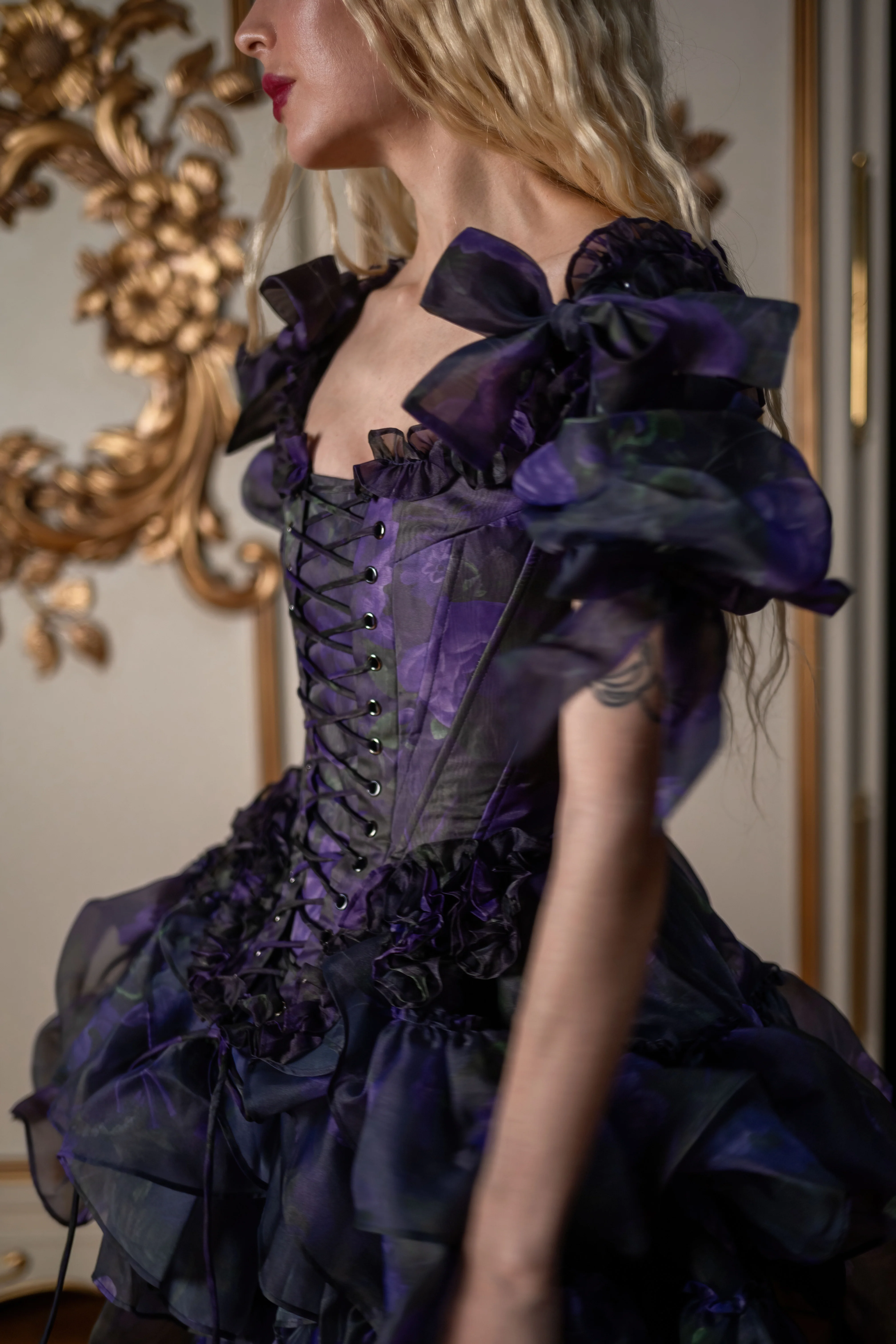 Moonlight Sonata Pompadour Corset - Image 17