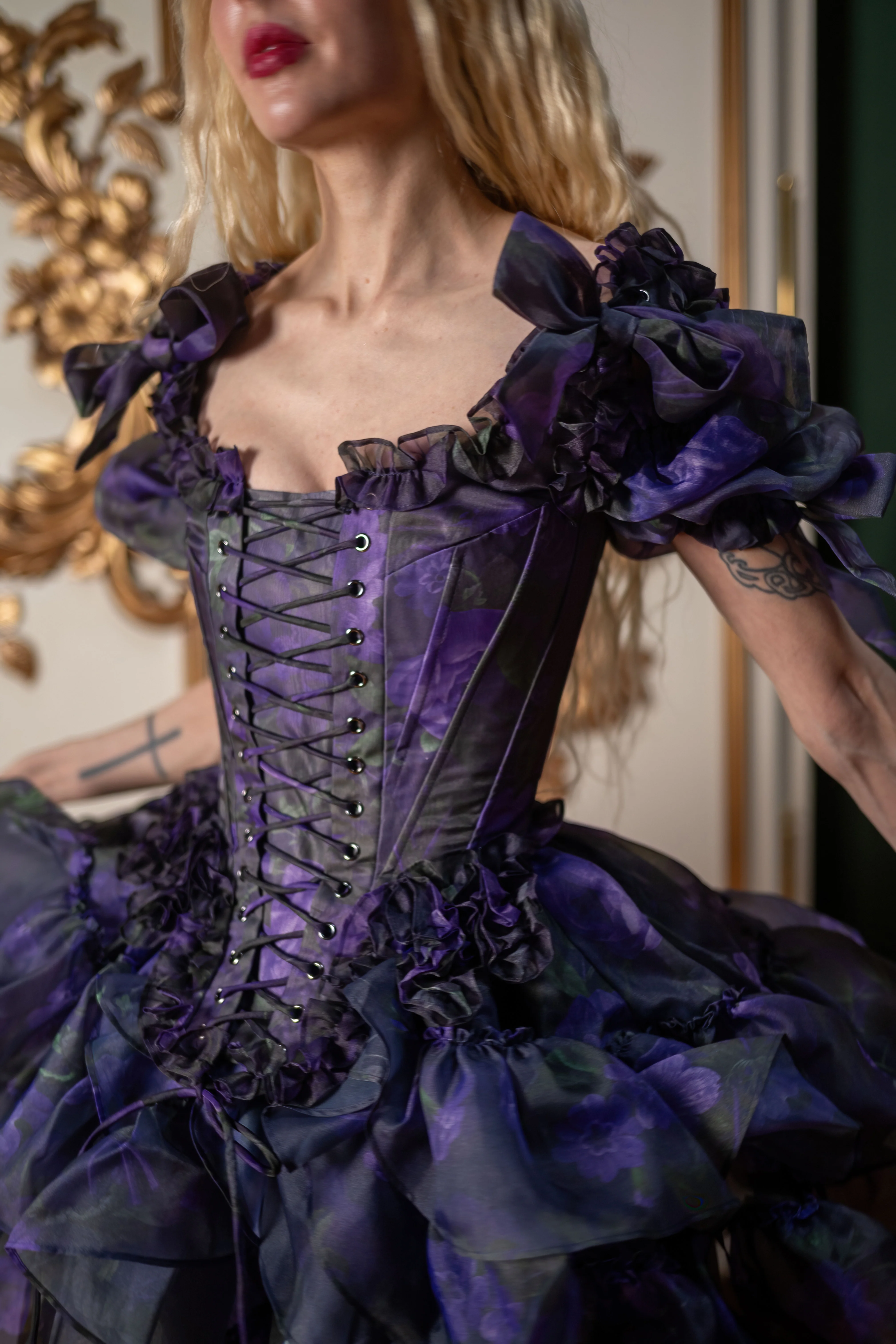 Moonlight Sonata Pompadour Corset - Image 4