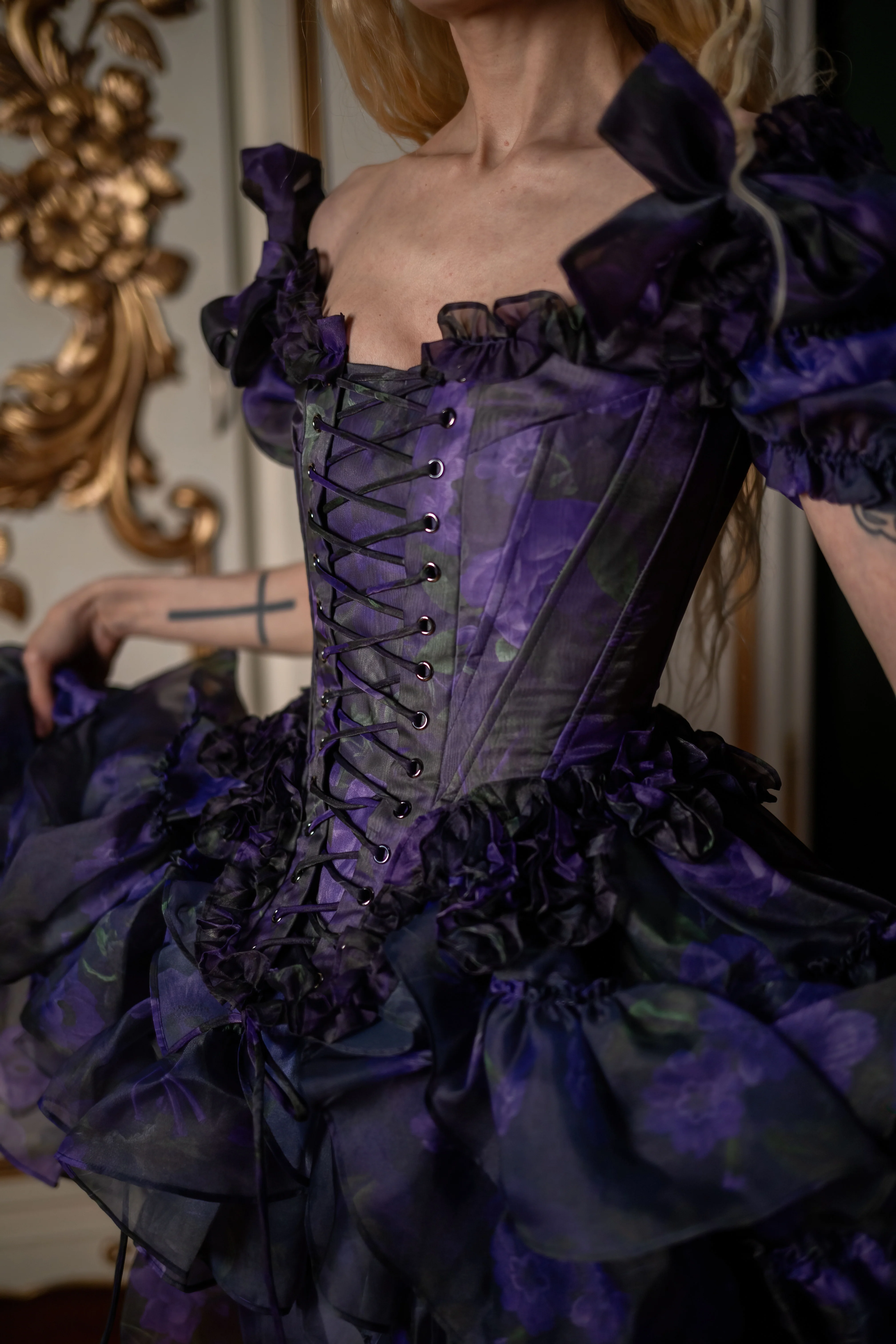 Moonlight Sonata Pompadour Corset - Image 5