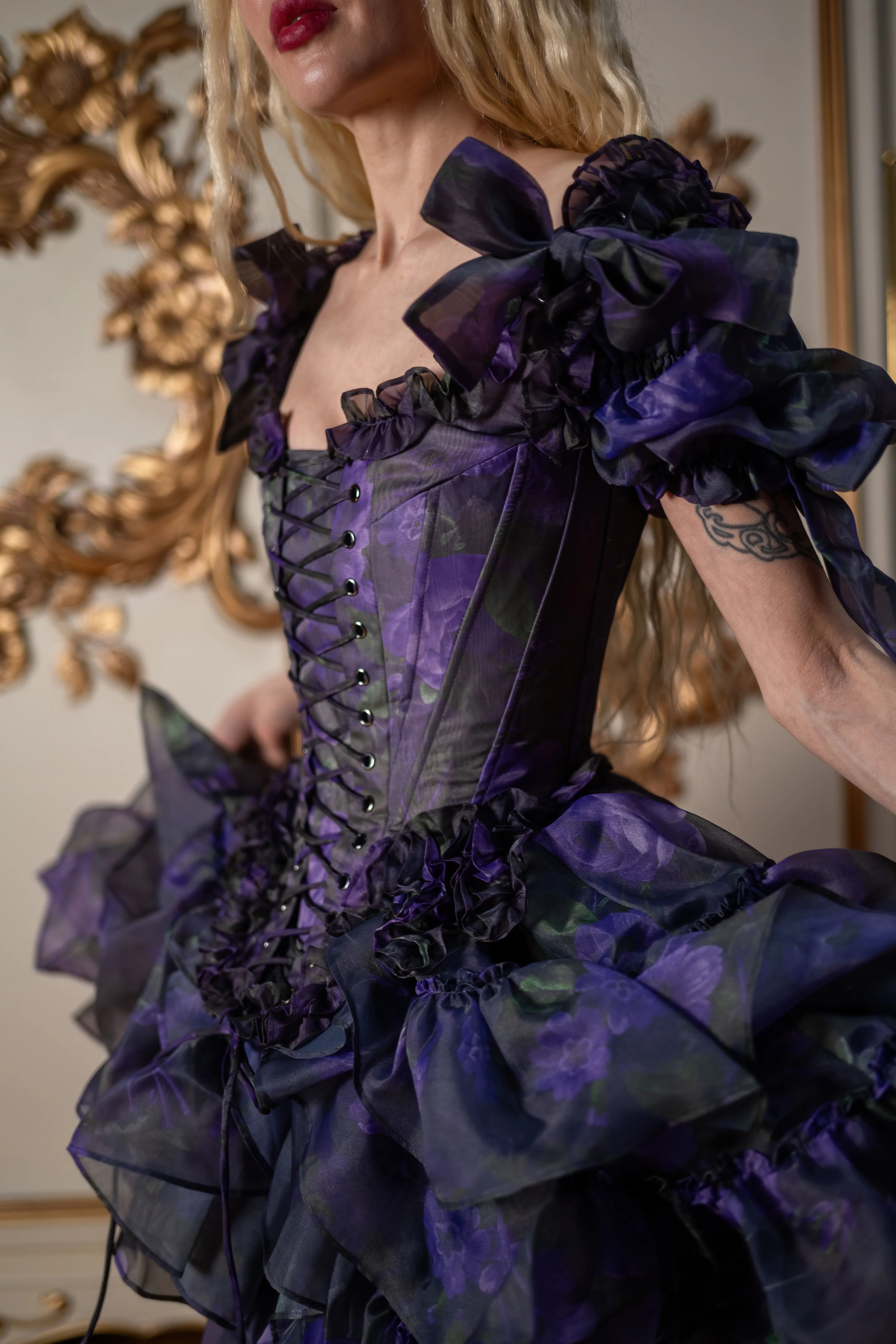 Moonlight Sonata Pompadour Corset - Image 6
