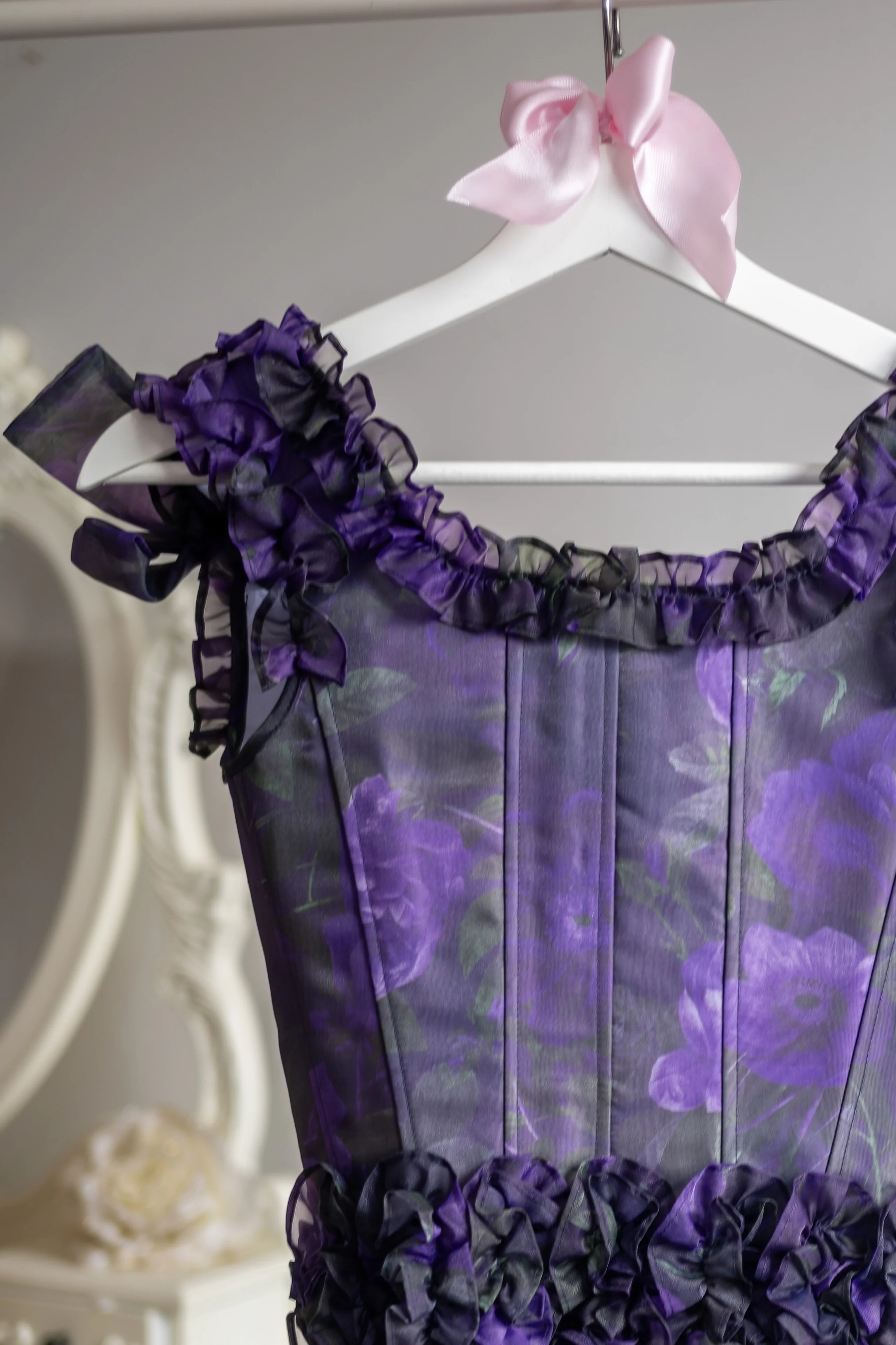 Moonlight Sonata Pompadour Corset - Image 8