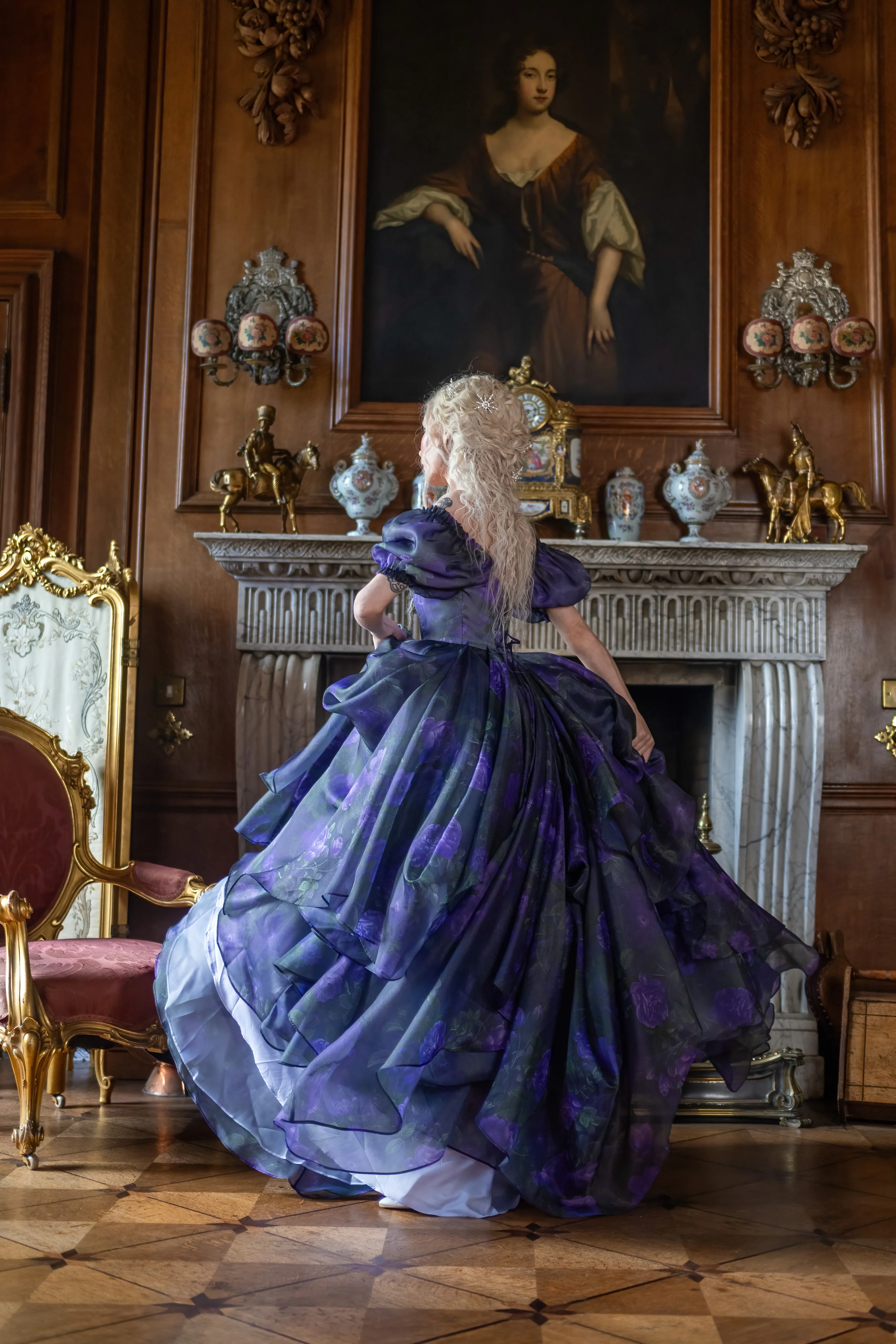 Moonlight Sonata Renaissance Gown - Image 13