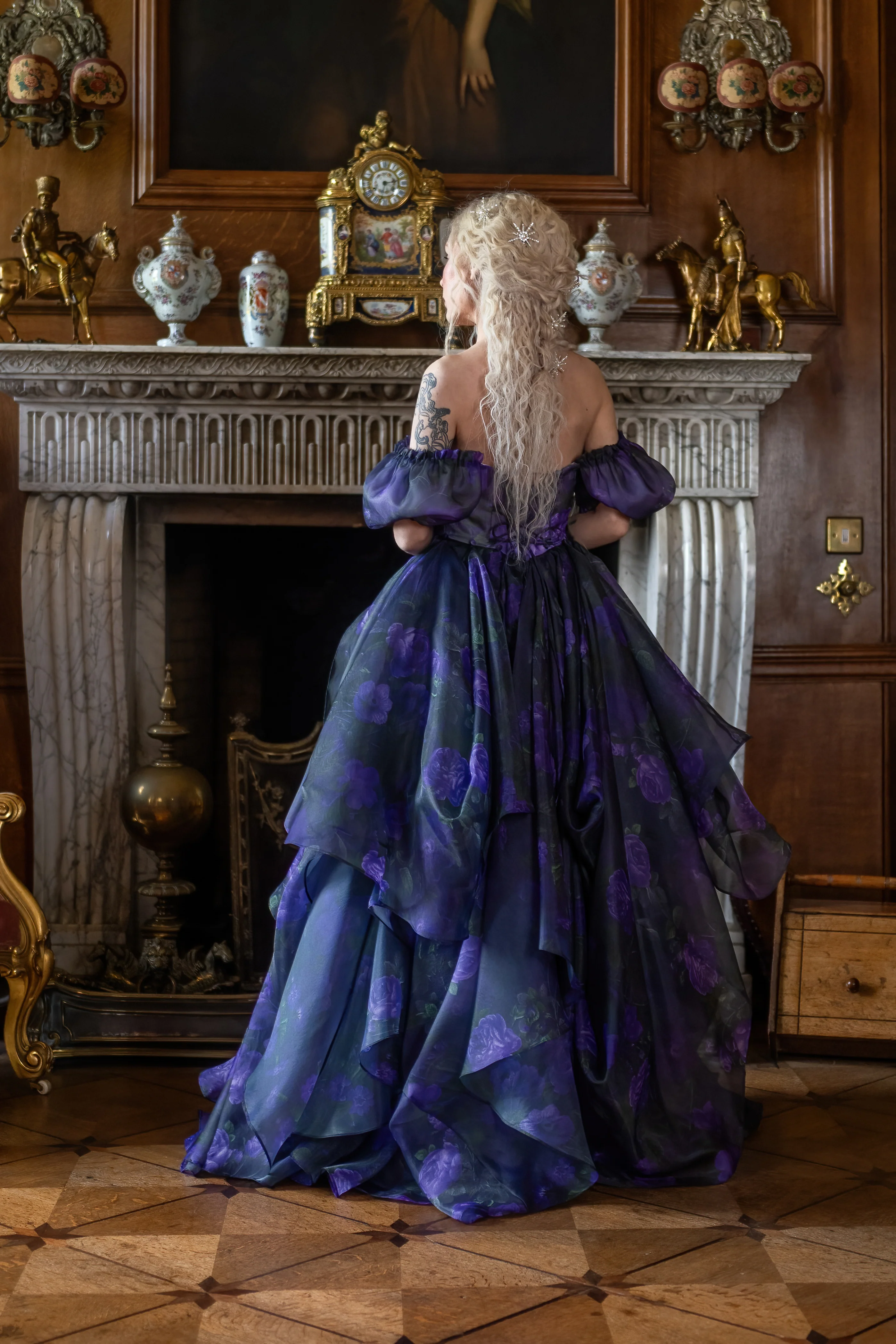 Moonlight Sonata Renaissance Gown - Image 20