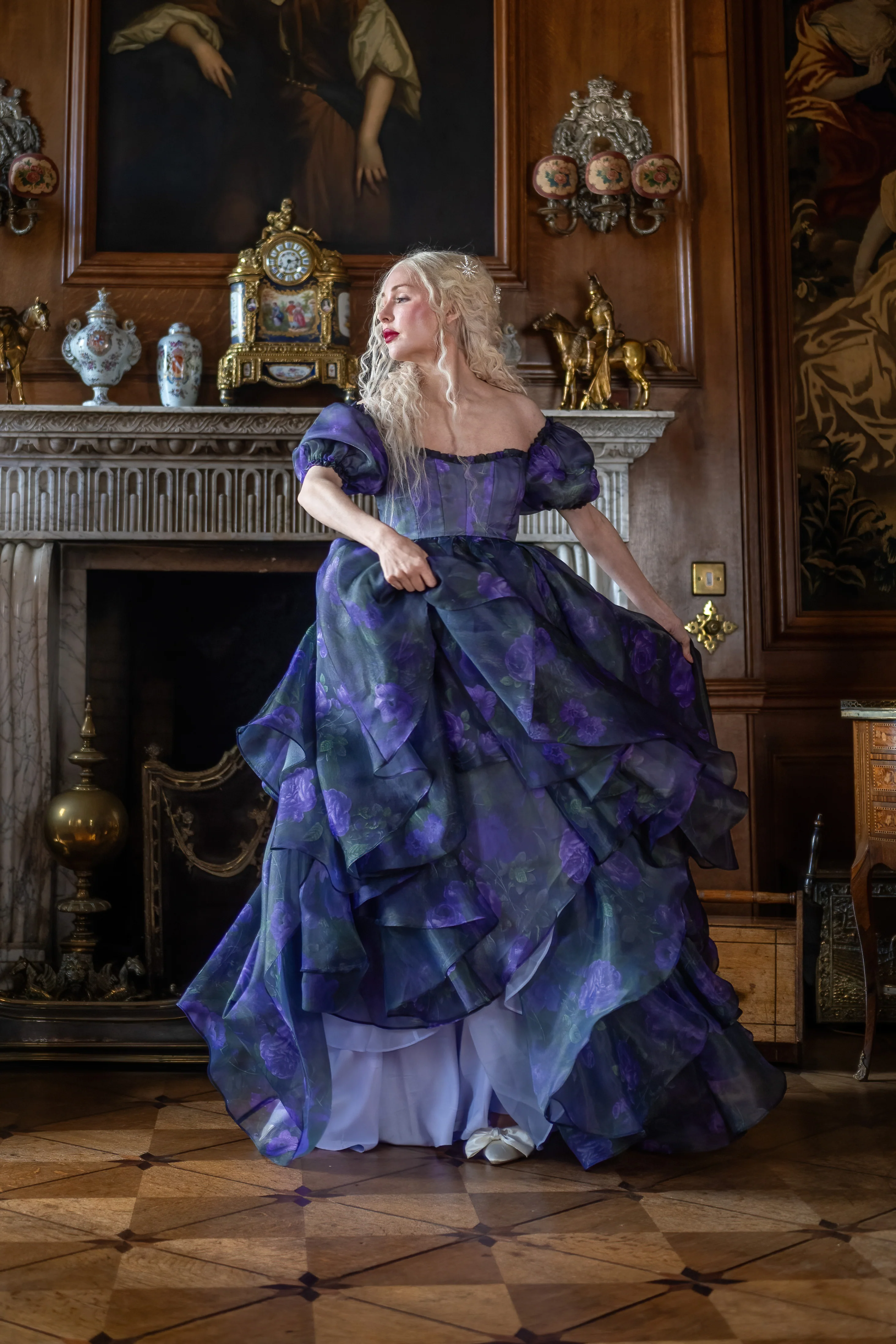 Moonlight Sonata Renaissance Gown - Image 21