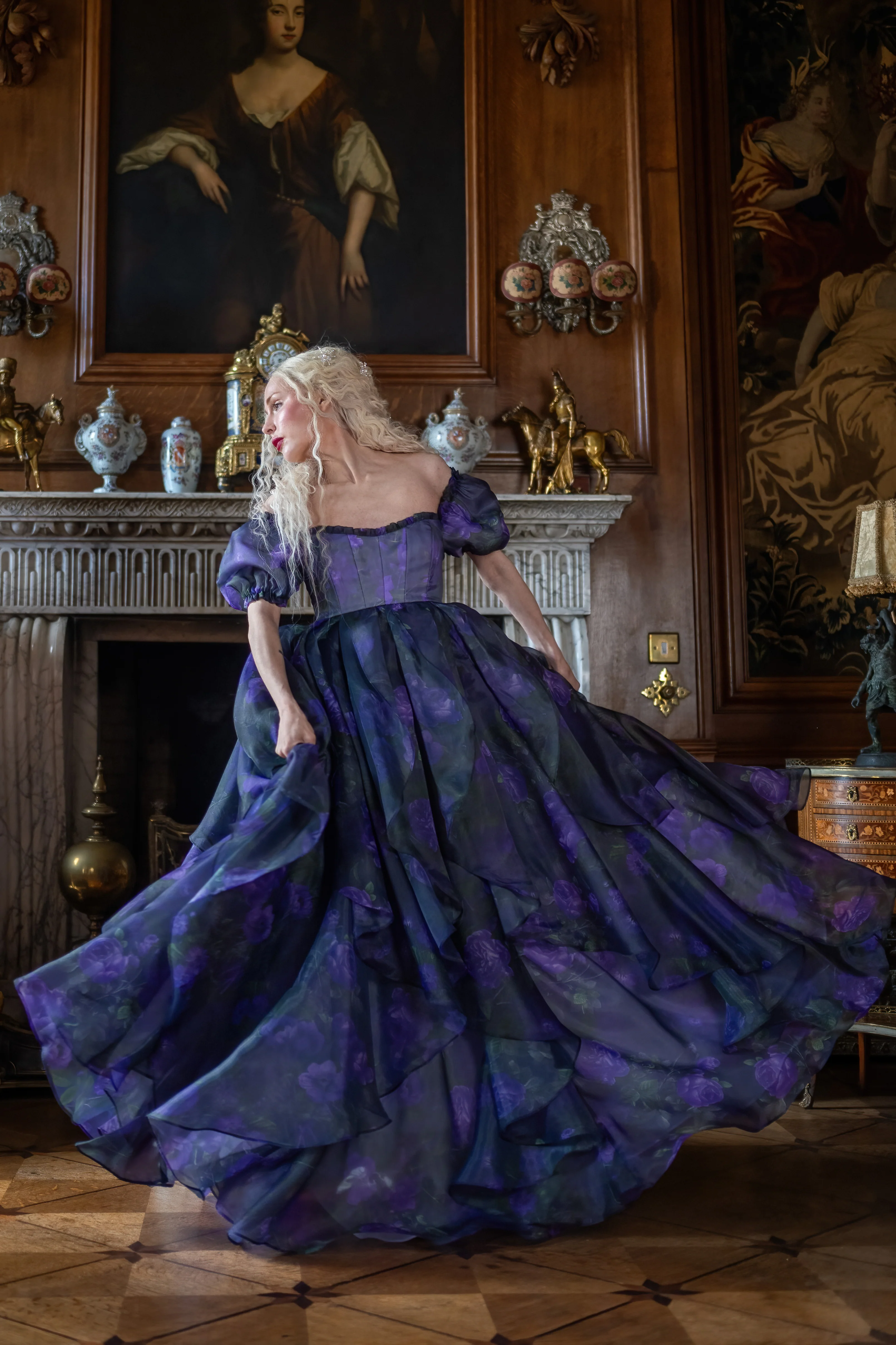 Moonlight Sonata Renaissance Gown - Image 22