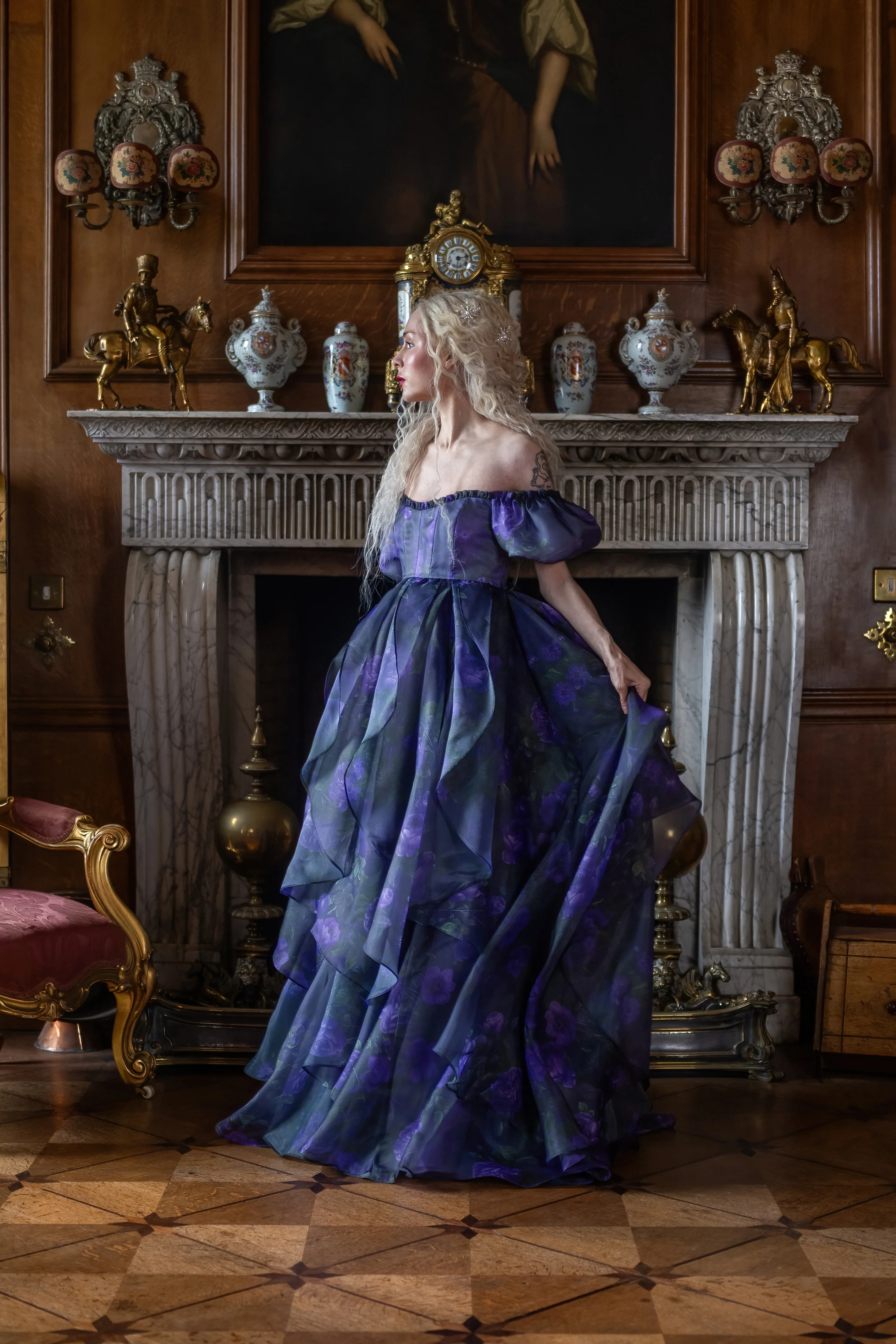 Moonlight Sonata Renaissance Gown - Image 4