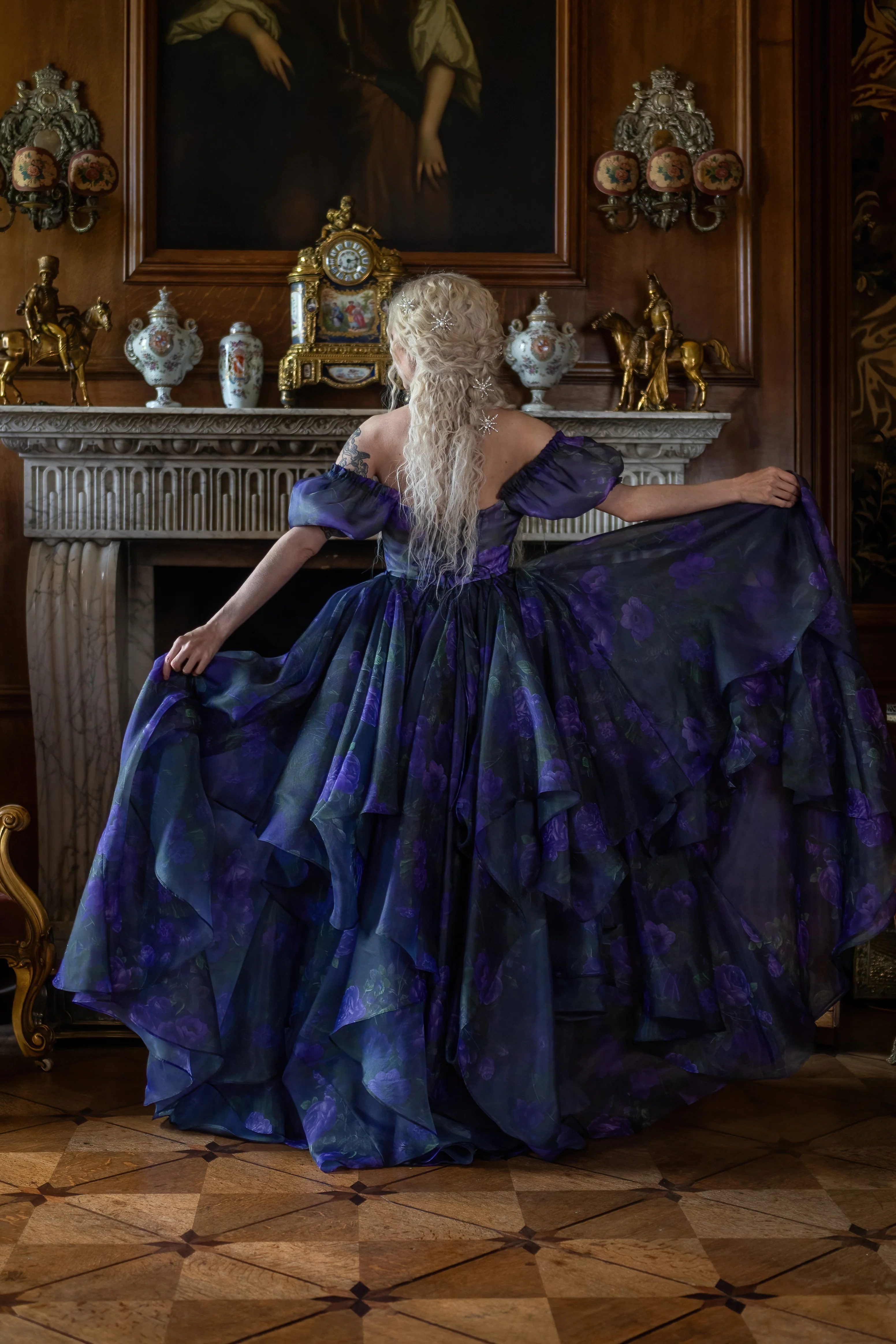 Moonlight Sonata Renaissance Gown - Image 5