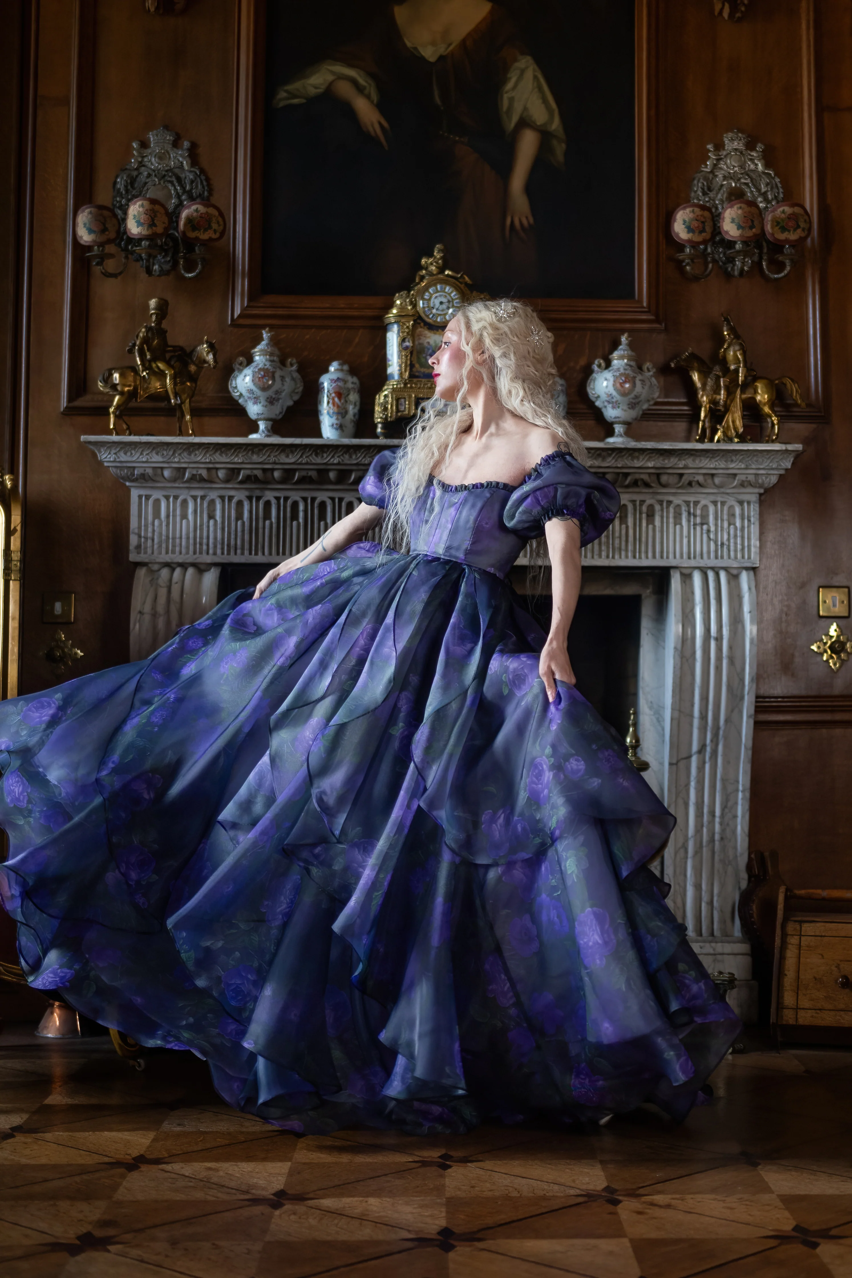Moonlight Sonata Renaissance Gown - Image 9
