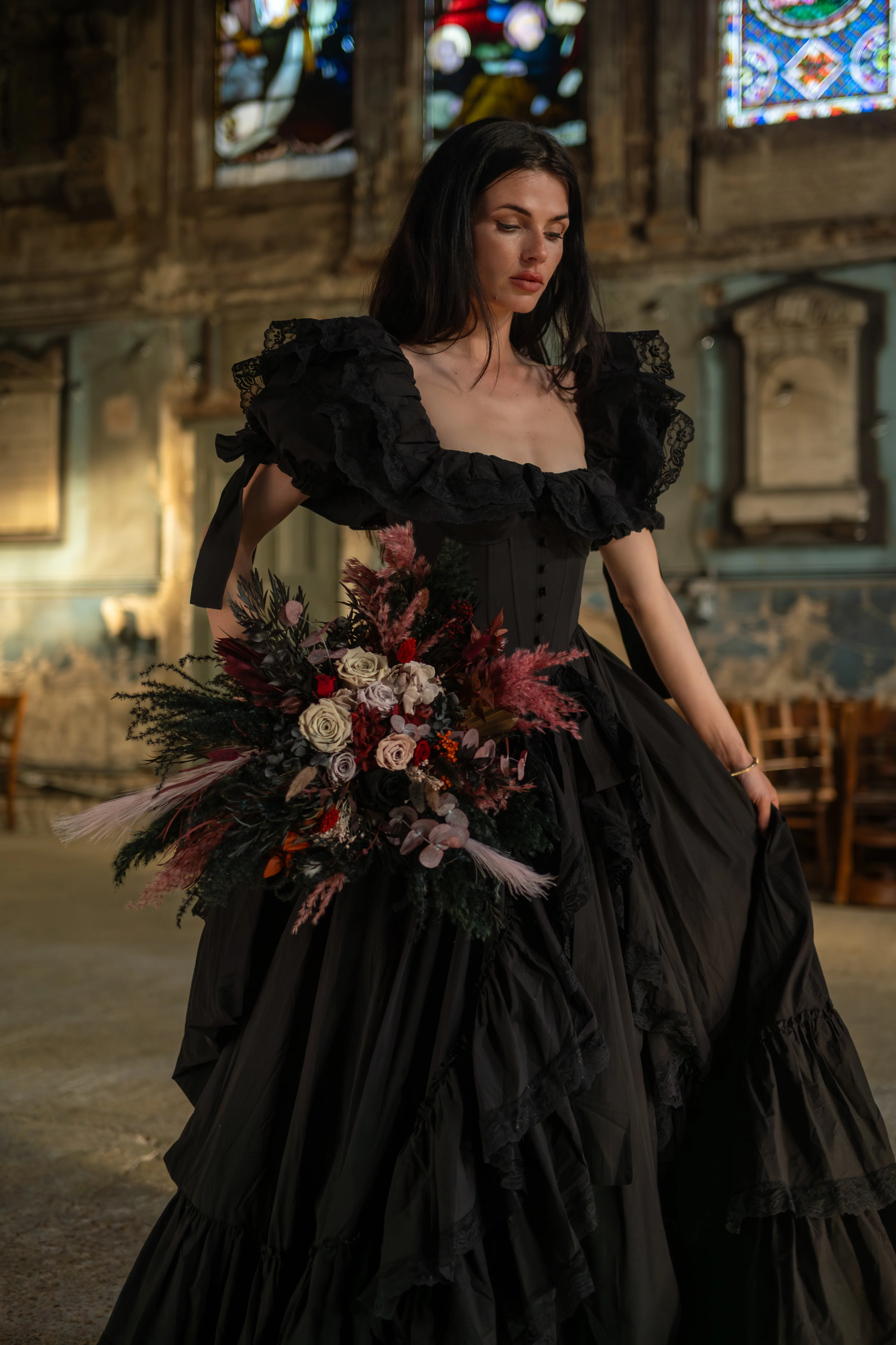 Mourningstar Daae Bridal Gown - Image 3