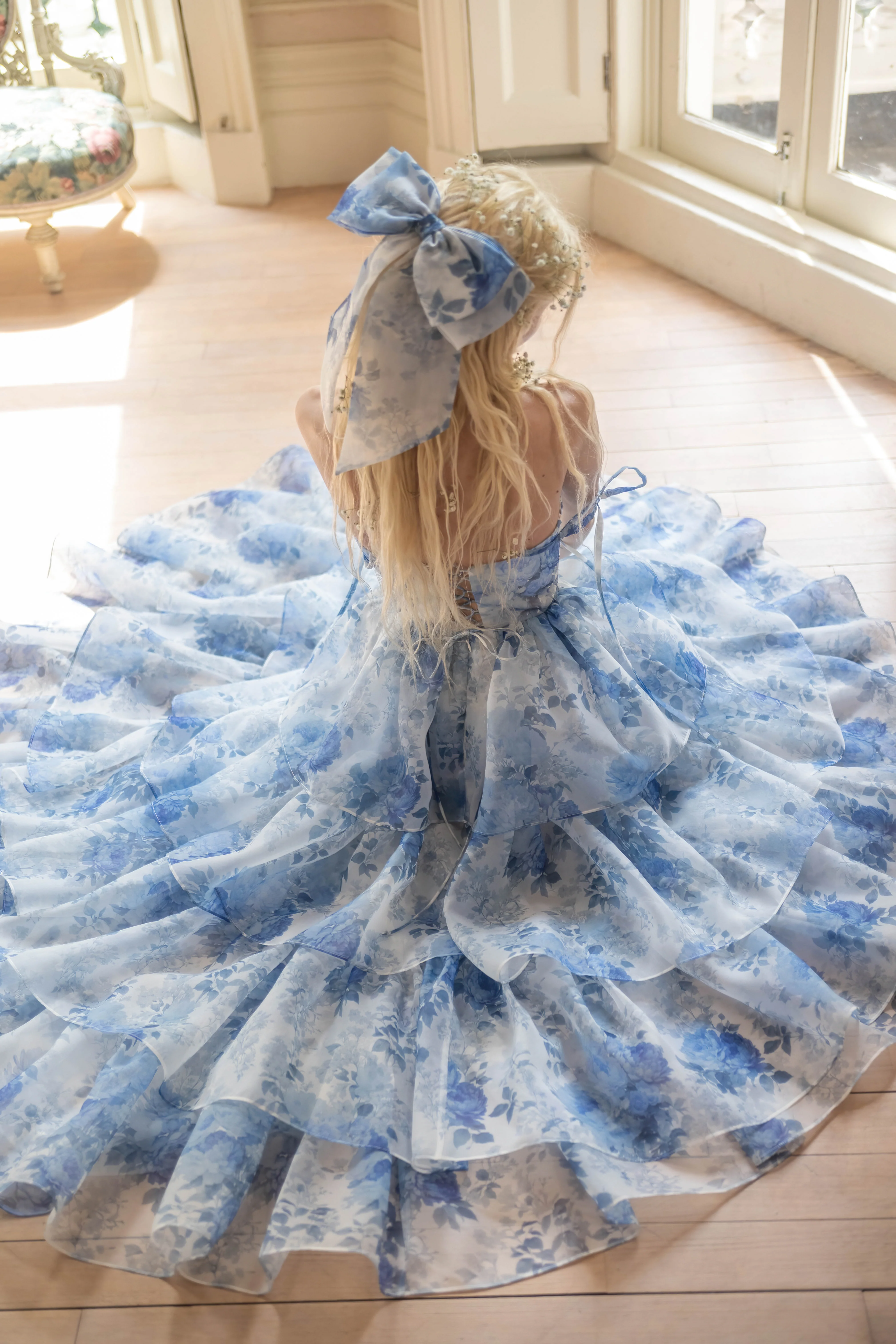 My Fair Lady Organza Winged Bow - Image 2