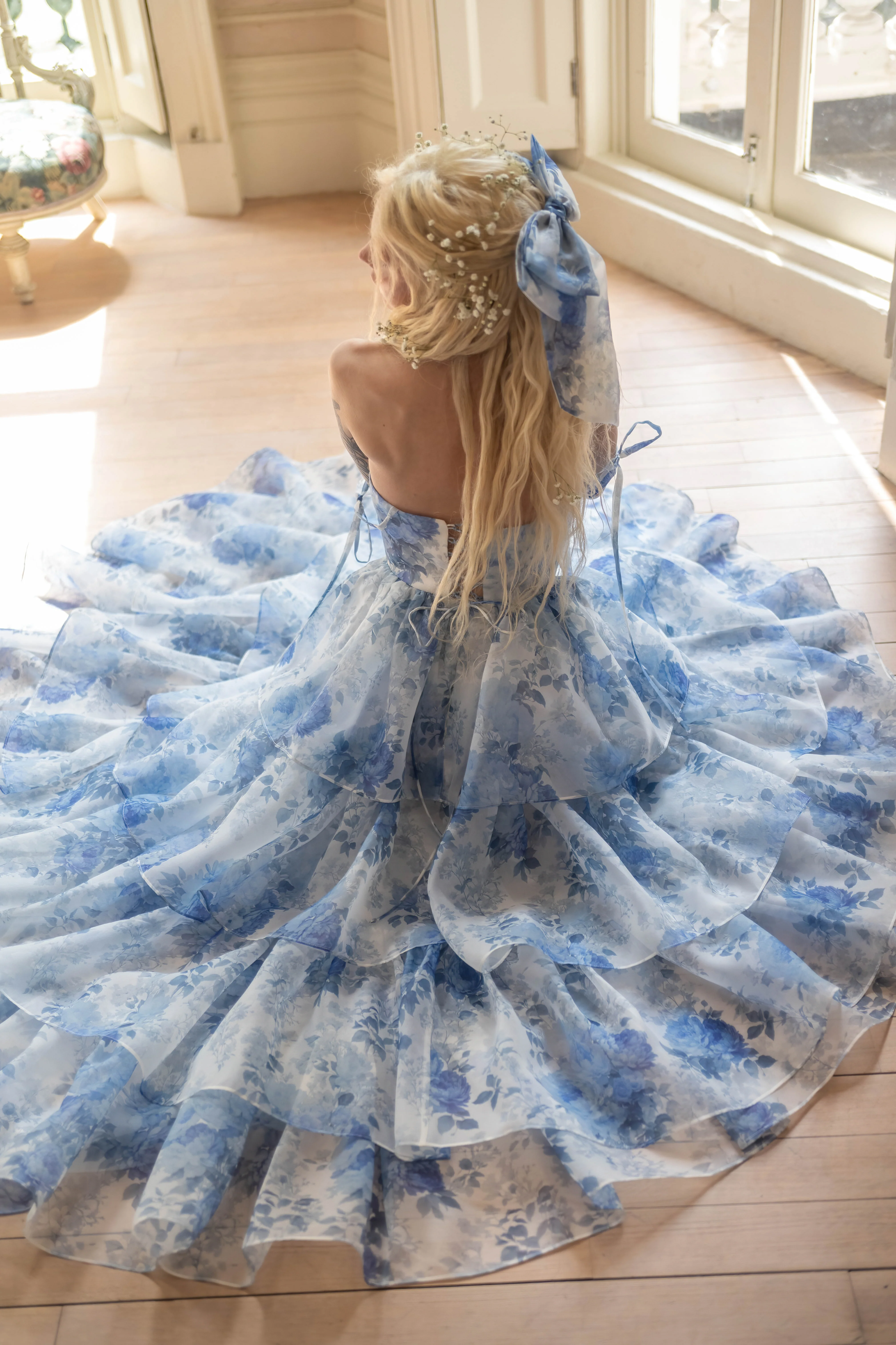 My Fair Lady Organza Winged Bow - Image 3