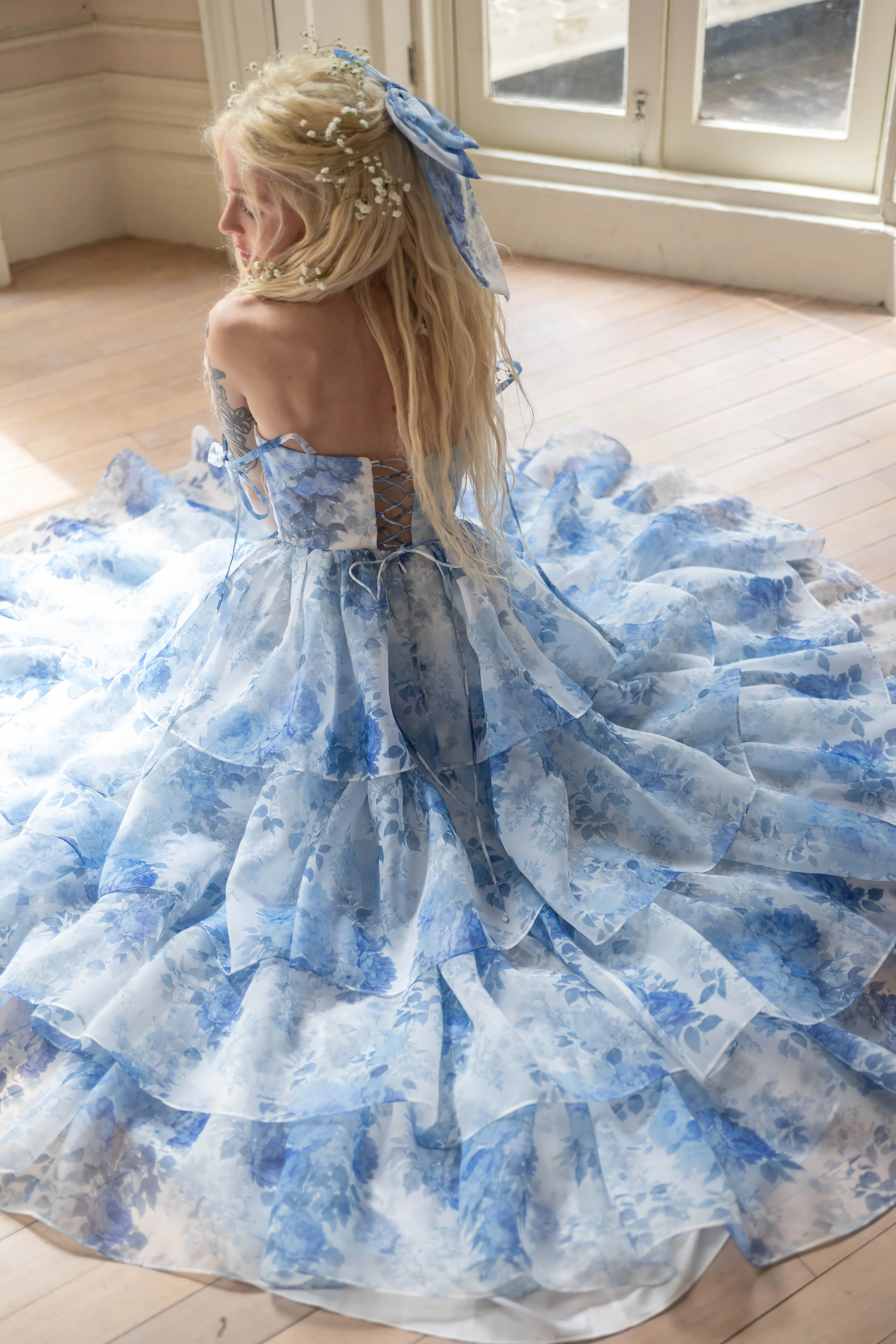 My Fair Lady Organza Winged Bow - Image 4