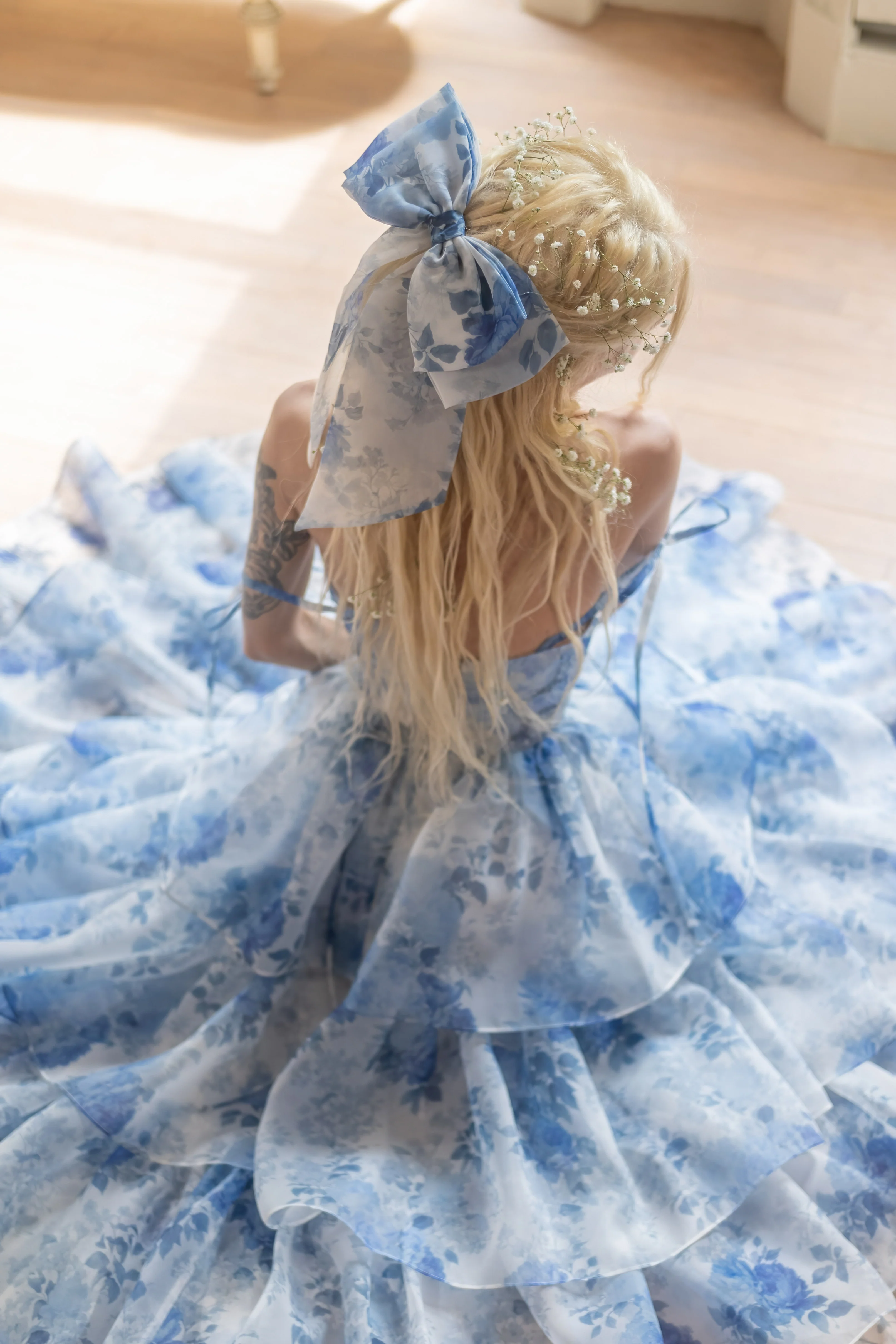 My Fair Lady Organza Winged Bow - Image 5