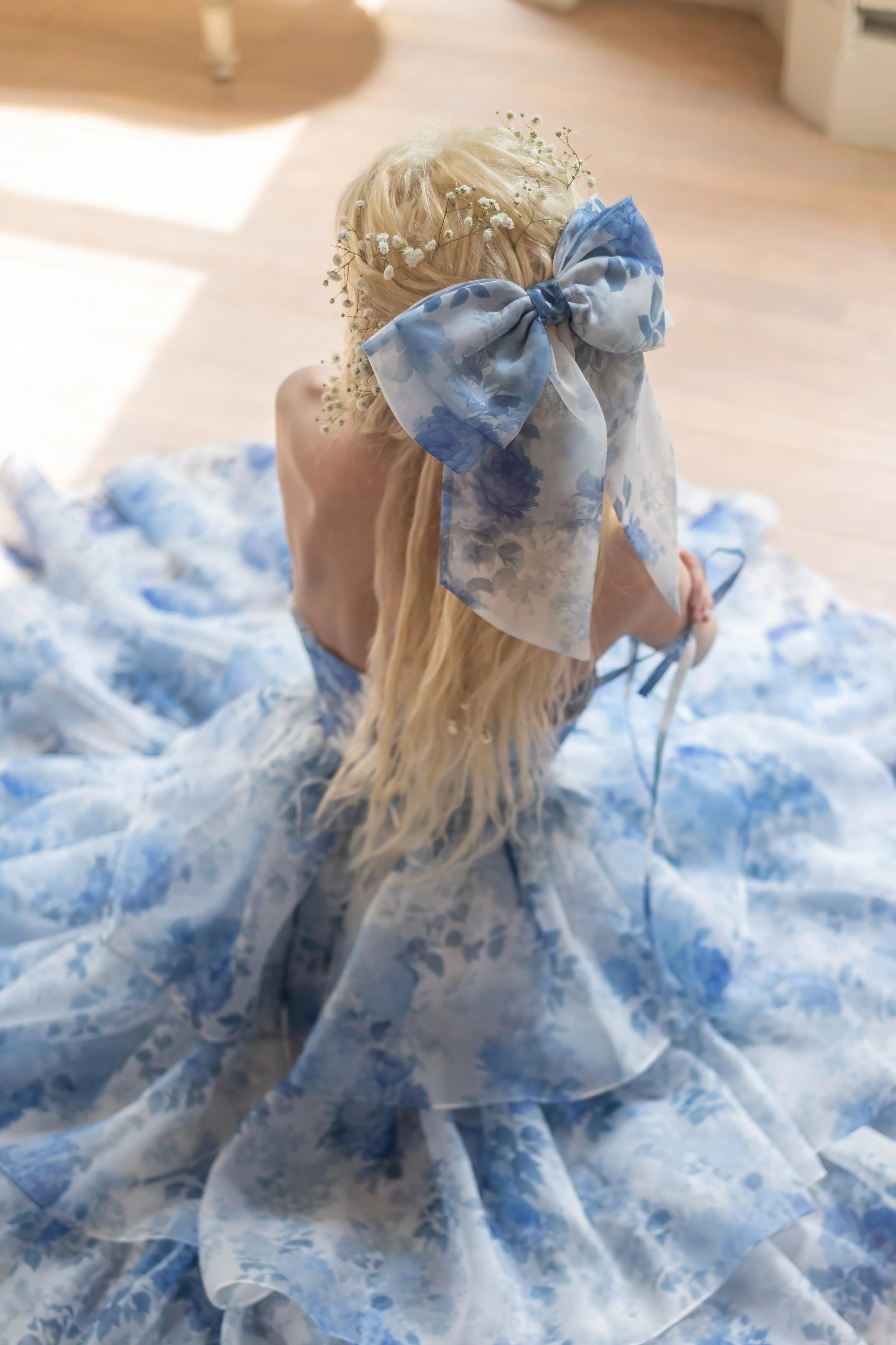 My Fair Lady Organza Winged Bow - Image 6