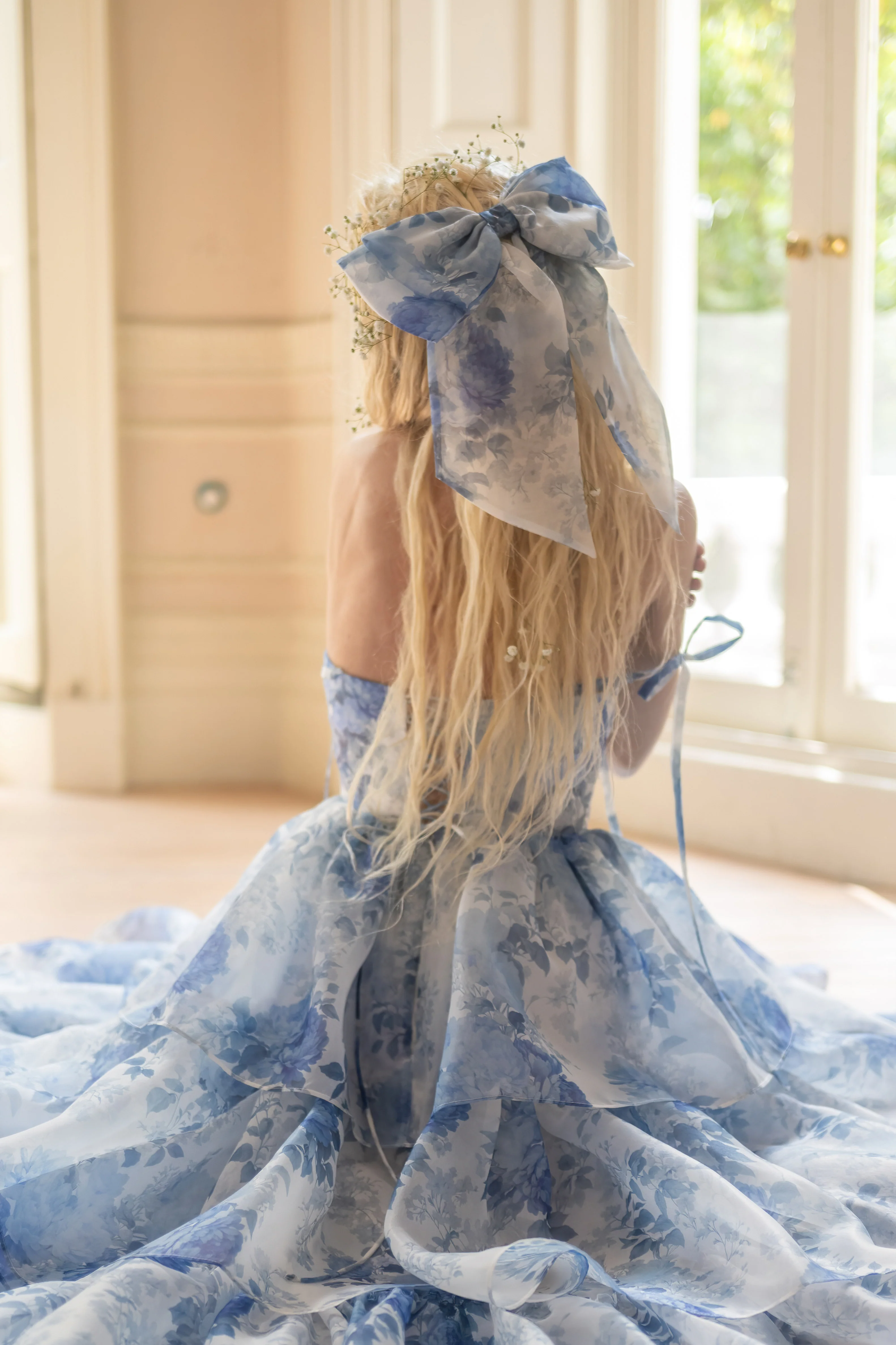 My Fair Lady Organza Winged Bow - Image 8