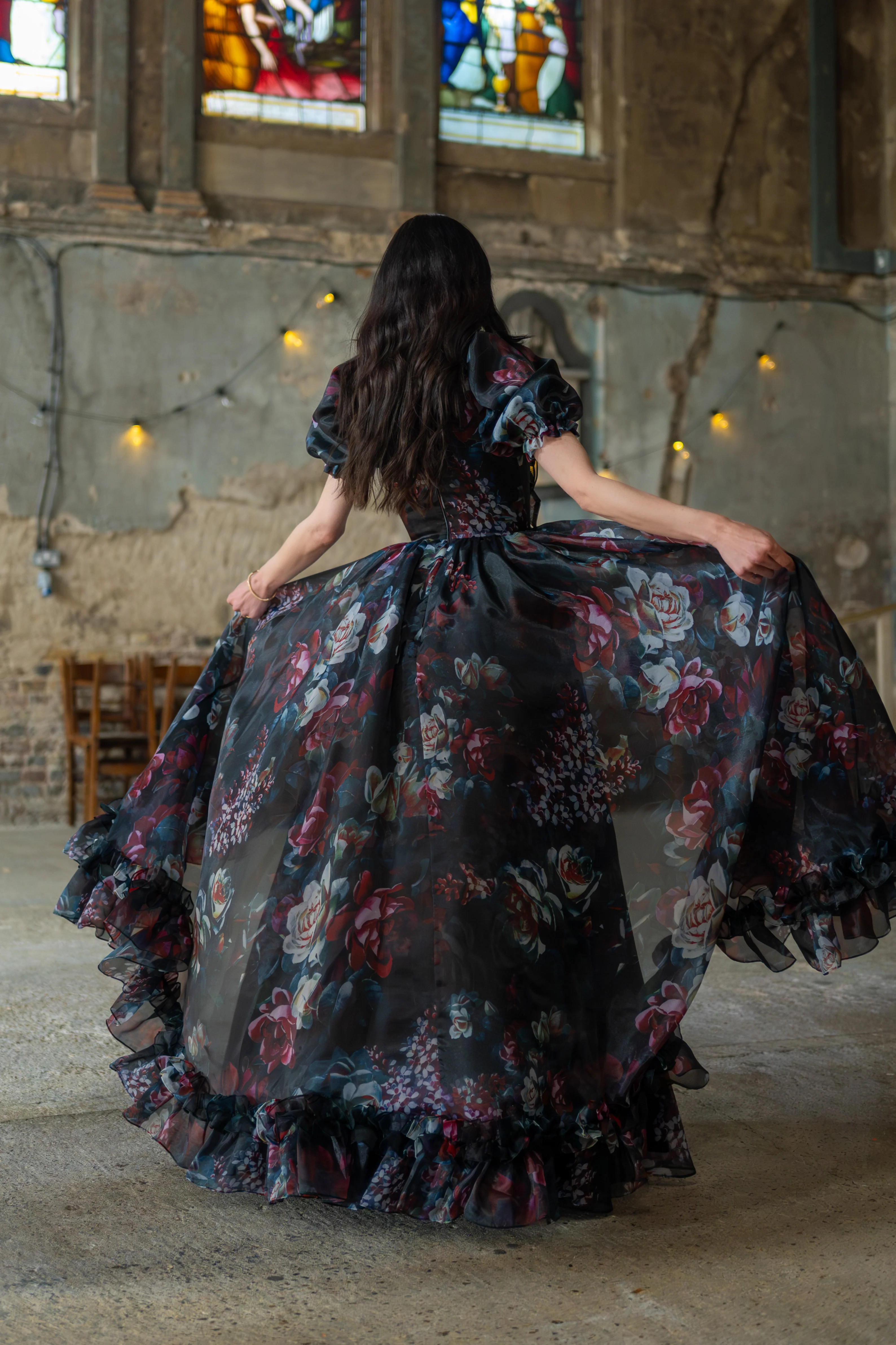 Nocturnal Beauty Duchess Gown - Image 5