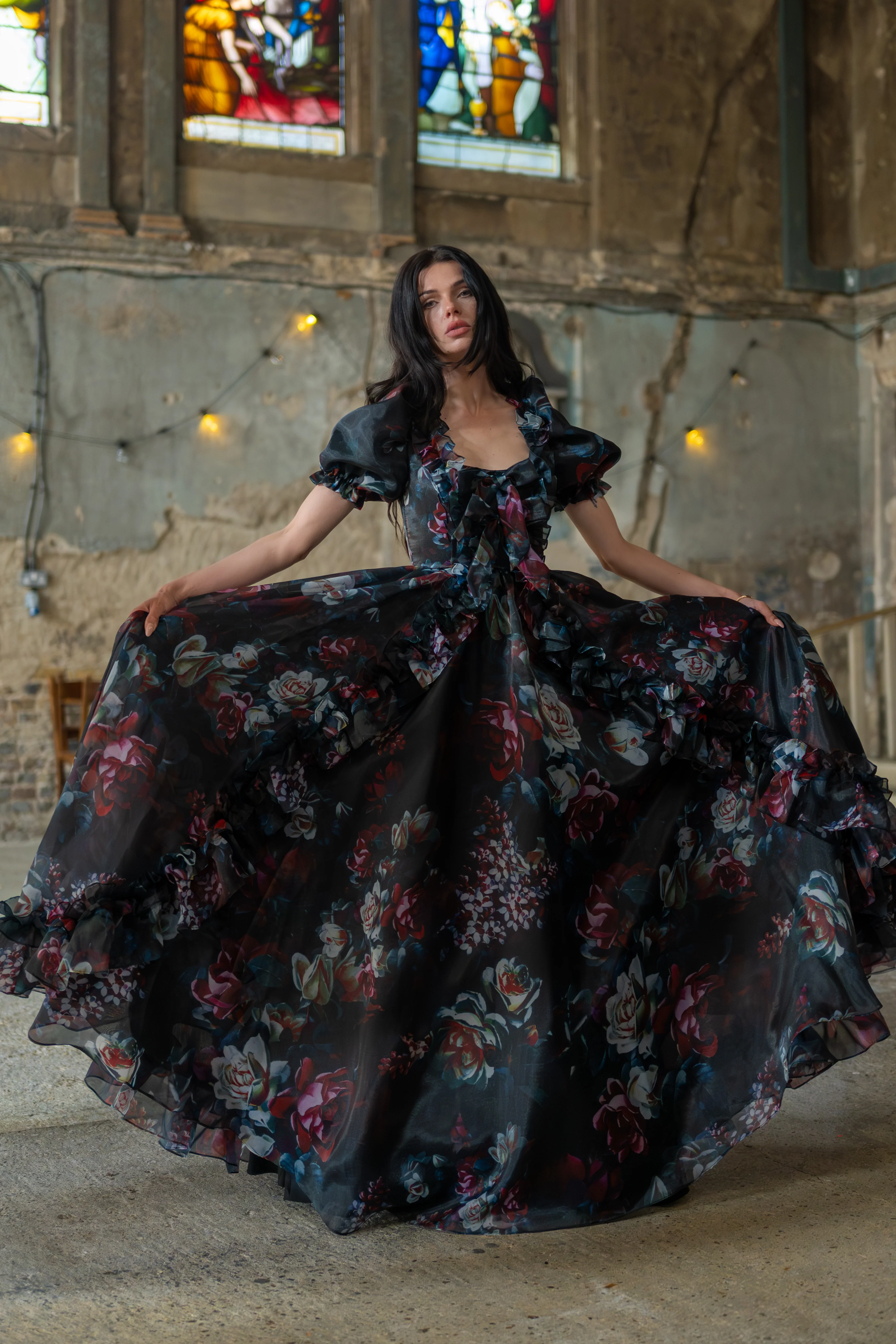 Nocturnal Beauty Duchess Gown - Image 8