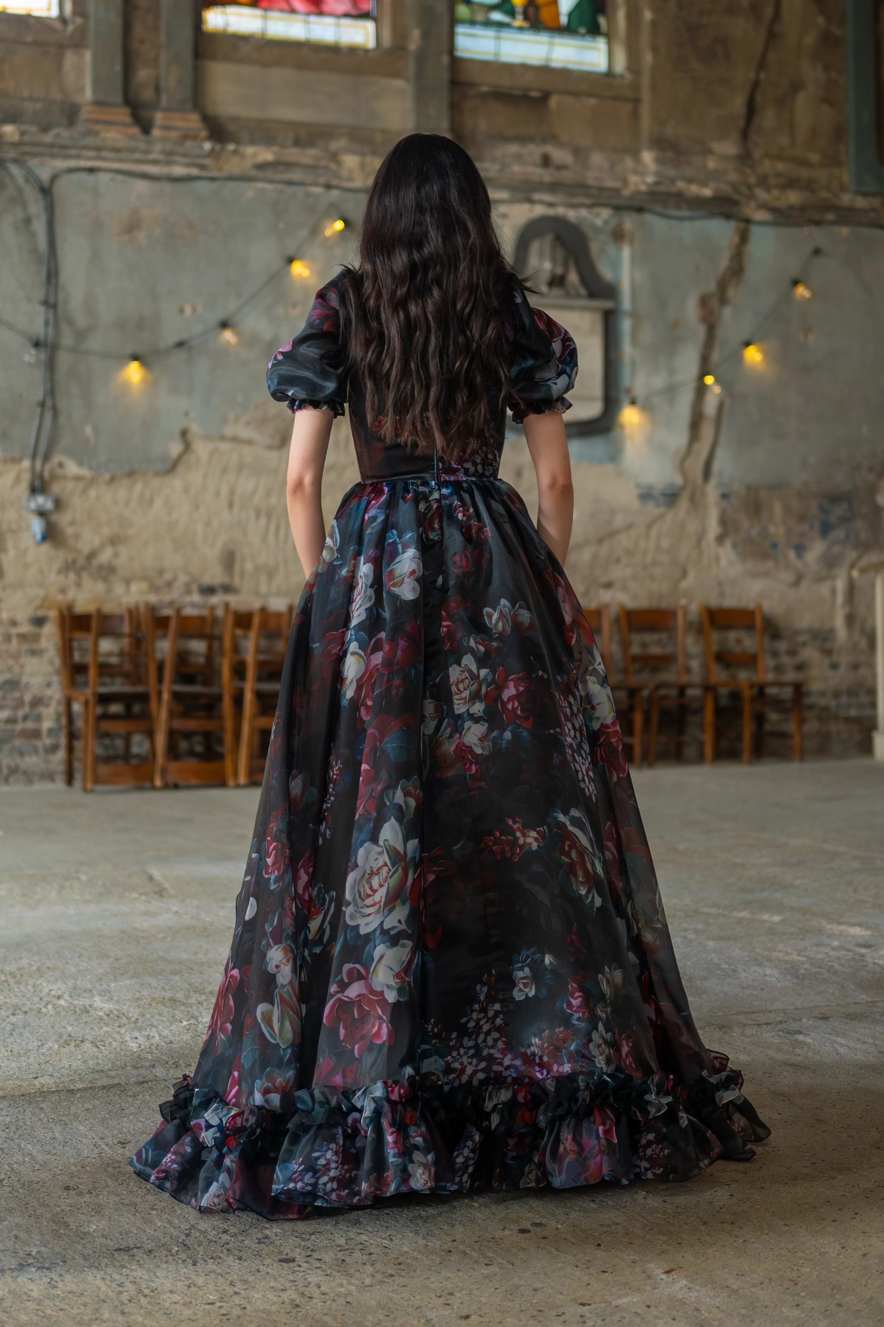 Nocturnal Beauty Duchess Gown - Image 9