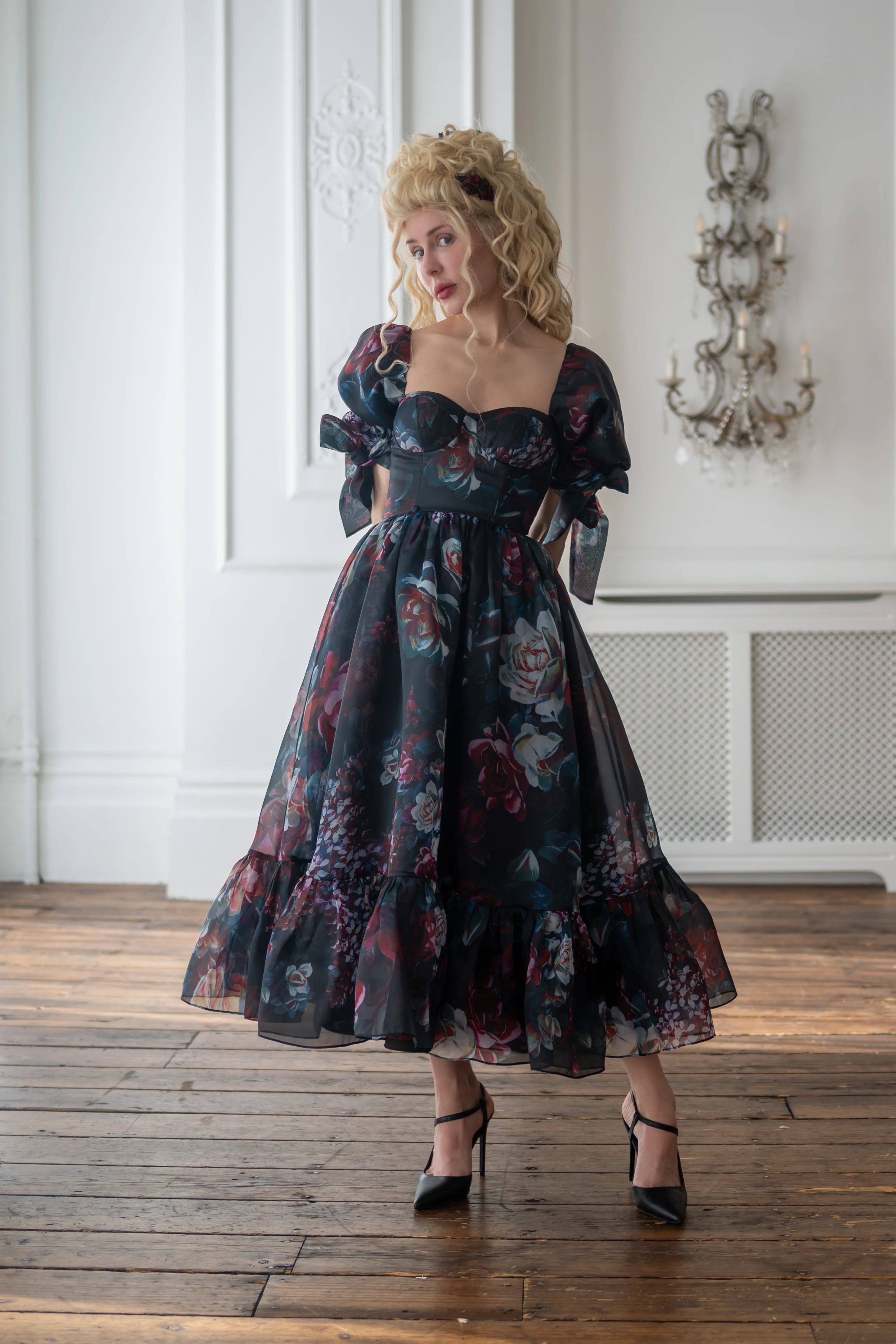 Nocturnal Beauty Soirée Dress - Image 11