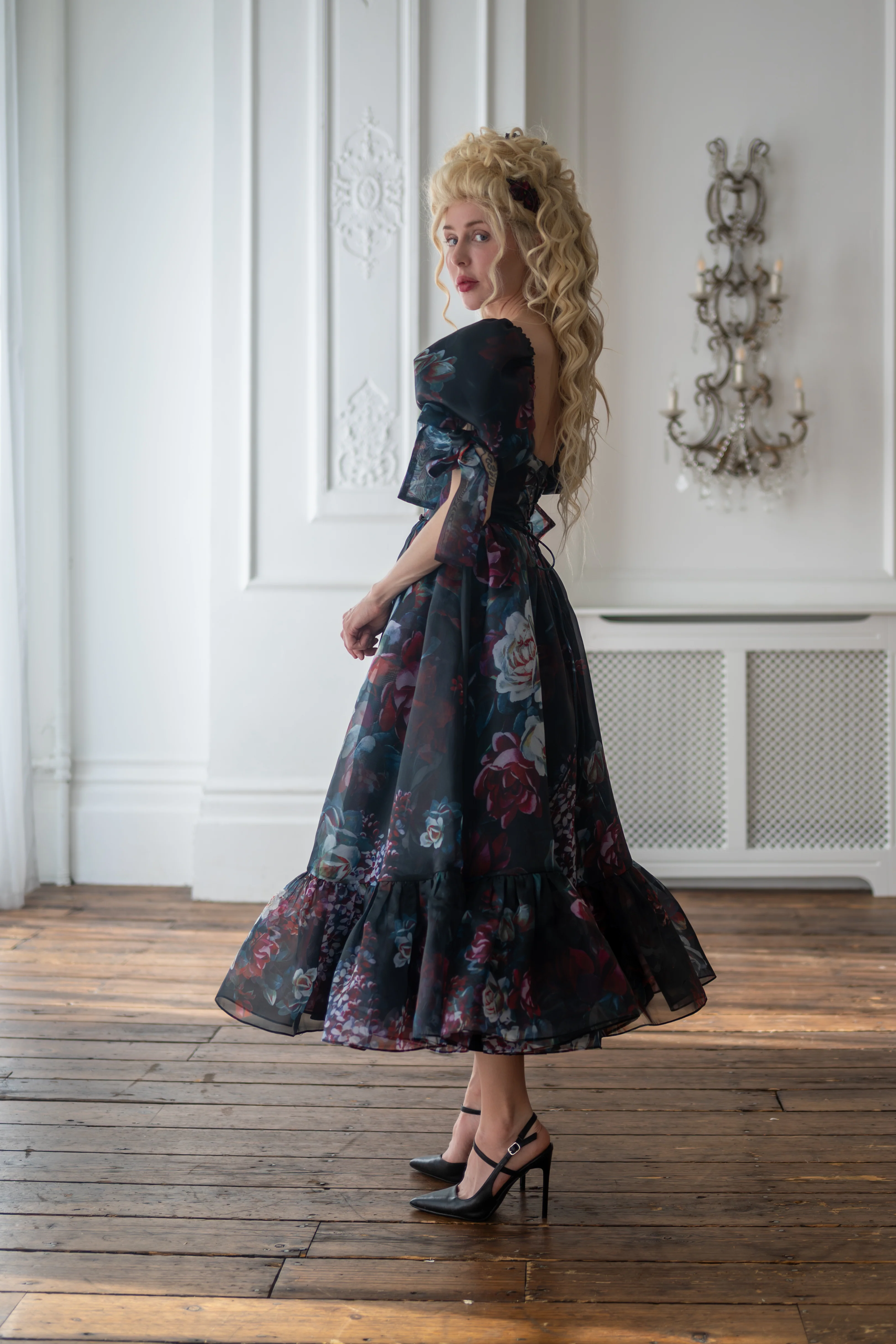 Nocturnal Beauty Soirée Dress - Image 12