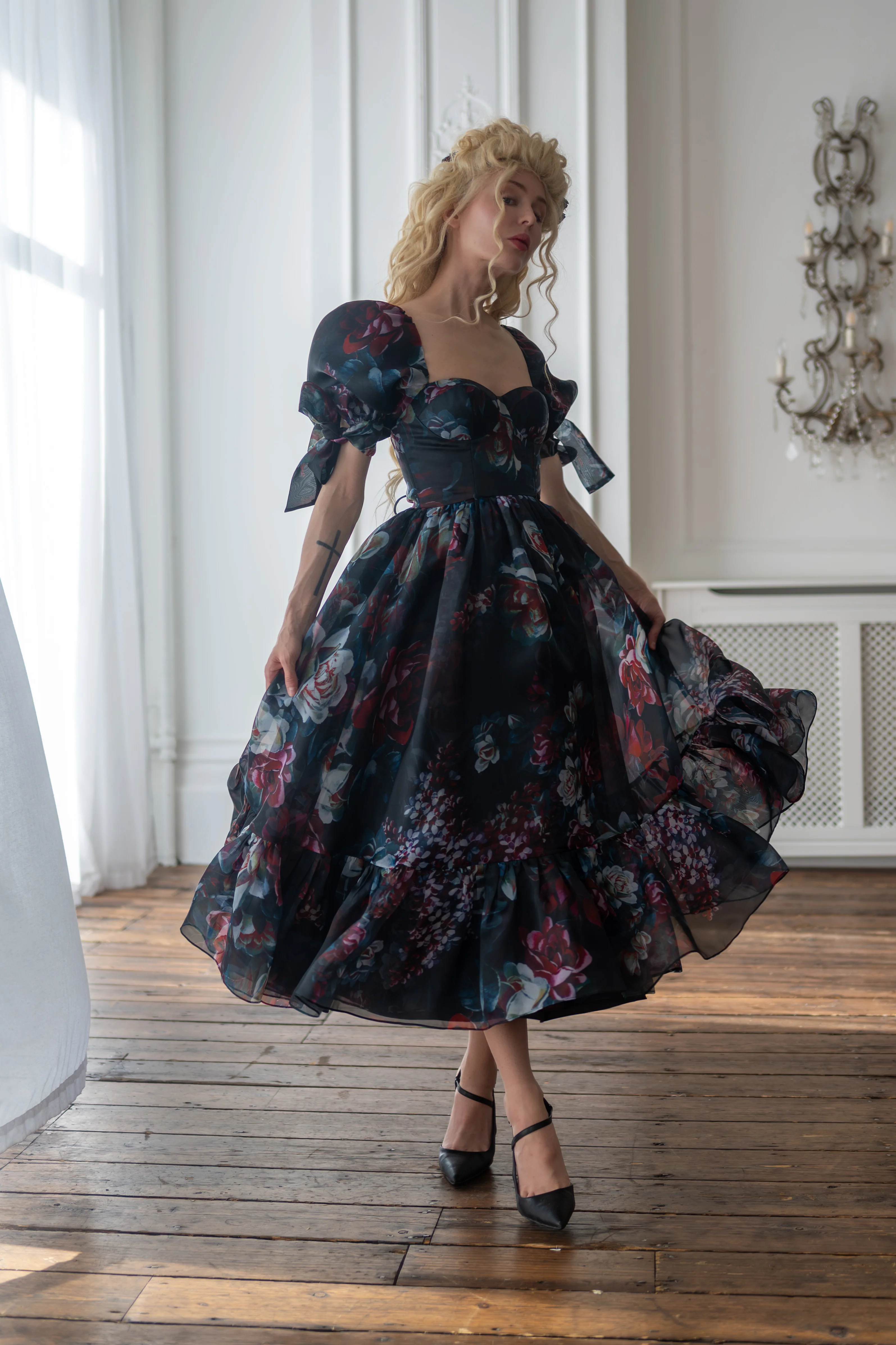 Nocturnal Beauty Soirée Dress - Image 14