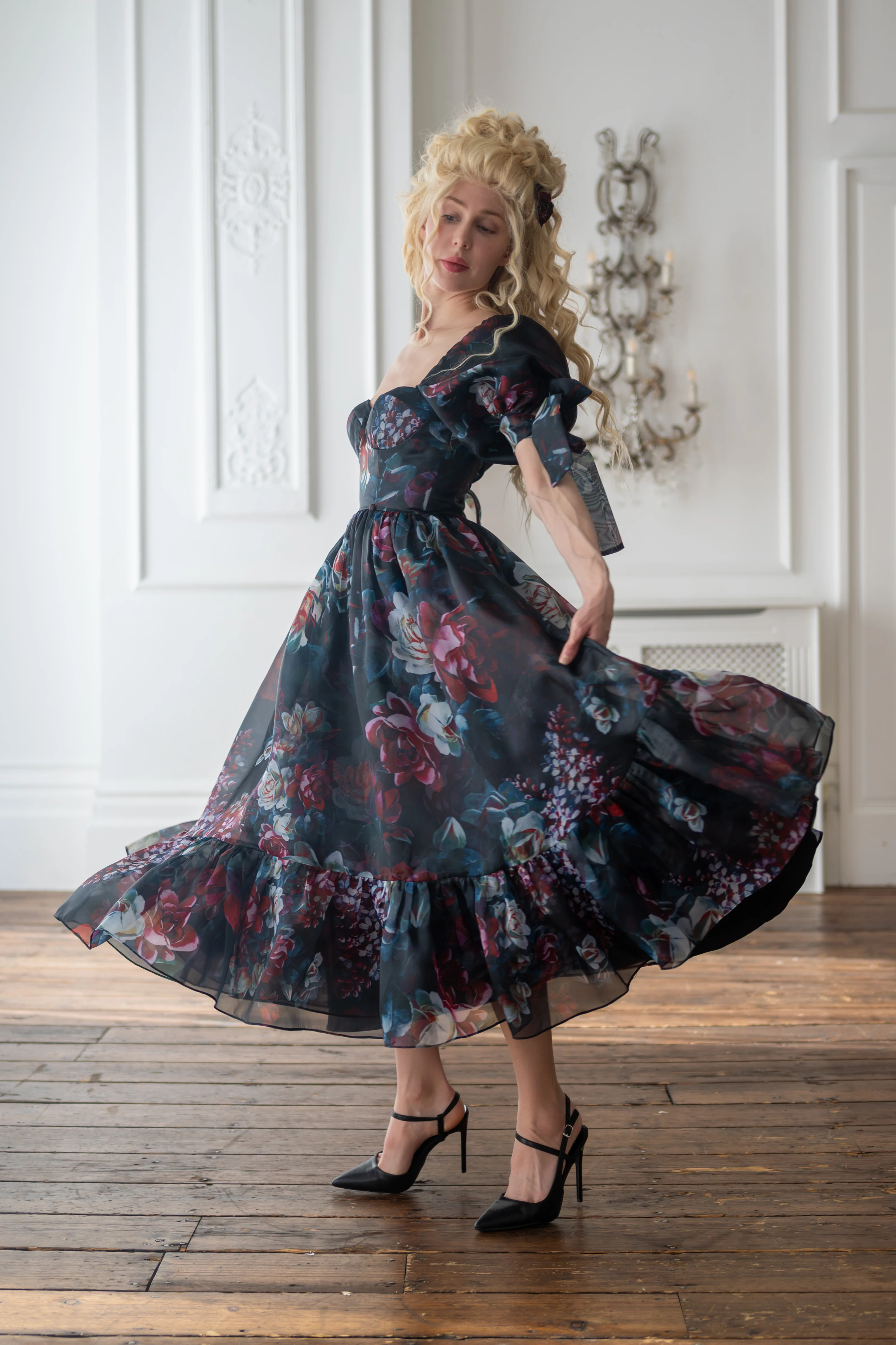 Nocturnal Beauty Soirée Dress - Image 6