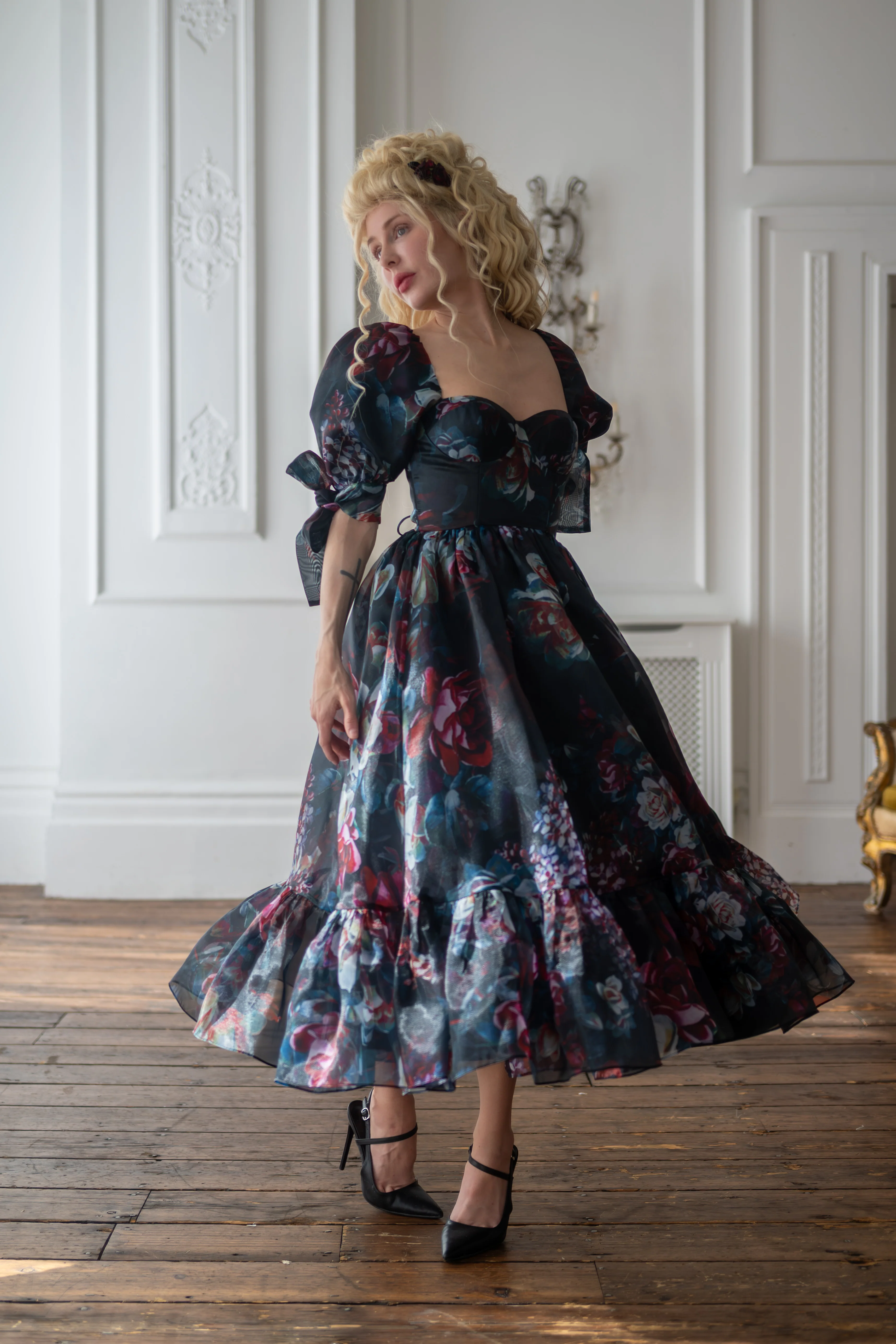 Nocturnal Beauty Soirée Dress - Image 7