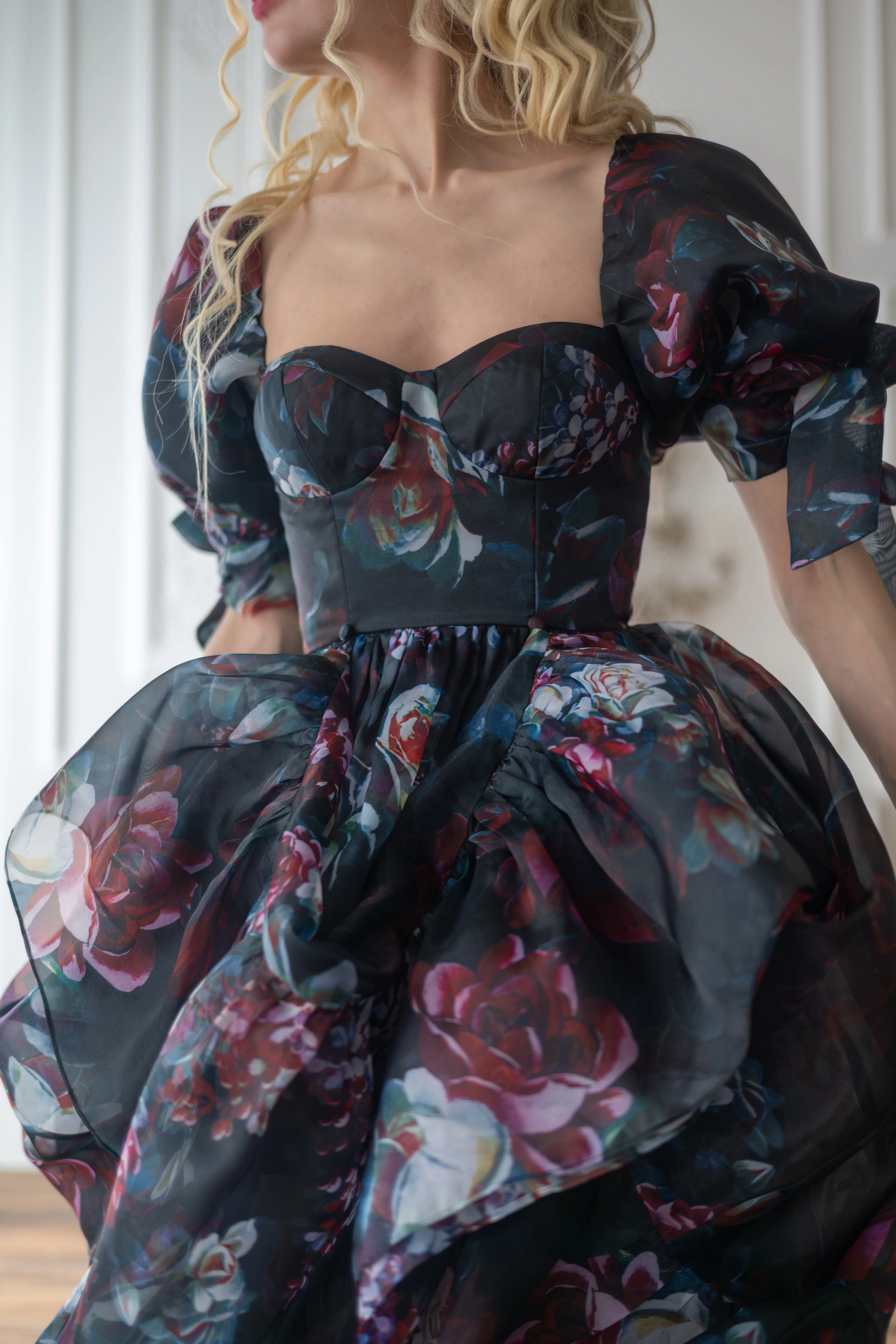 Nocturnal Beauty Soirée Dress - Image 8