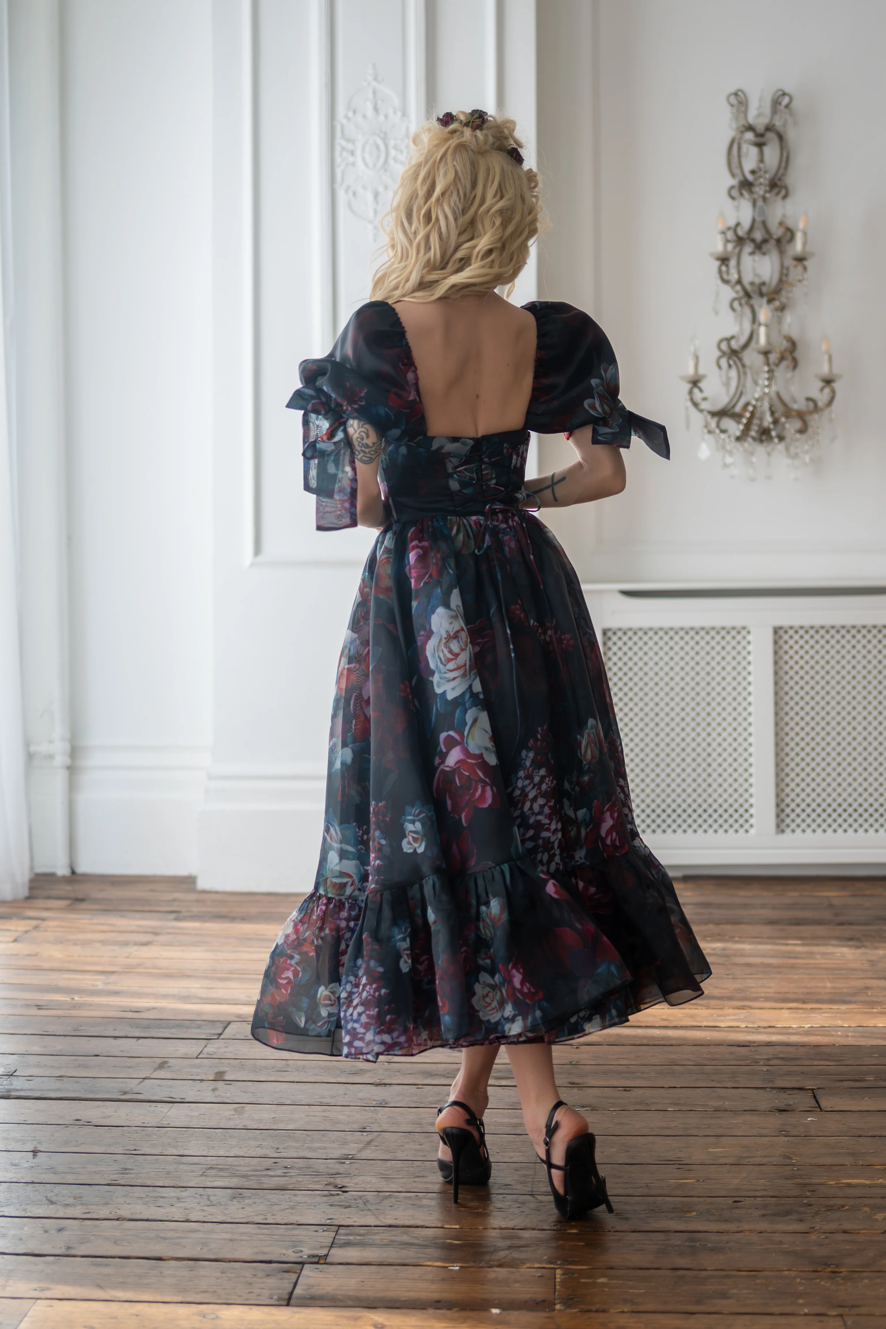 Nocturnal Beauty Soirée Dress - Image 9