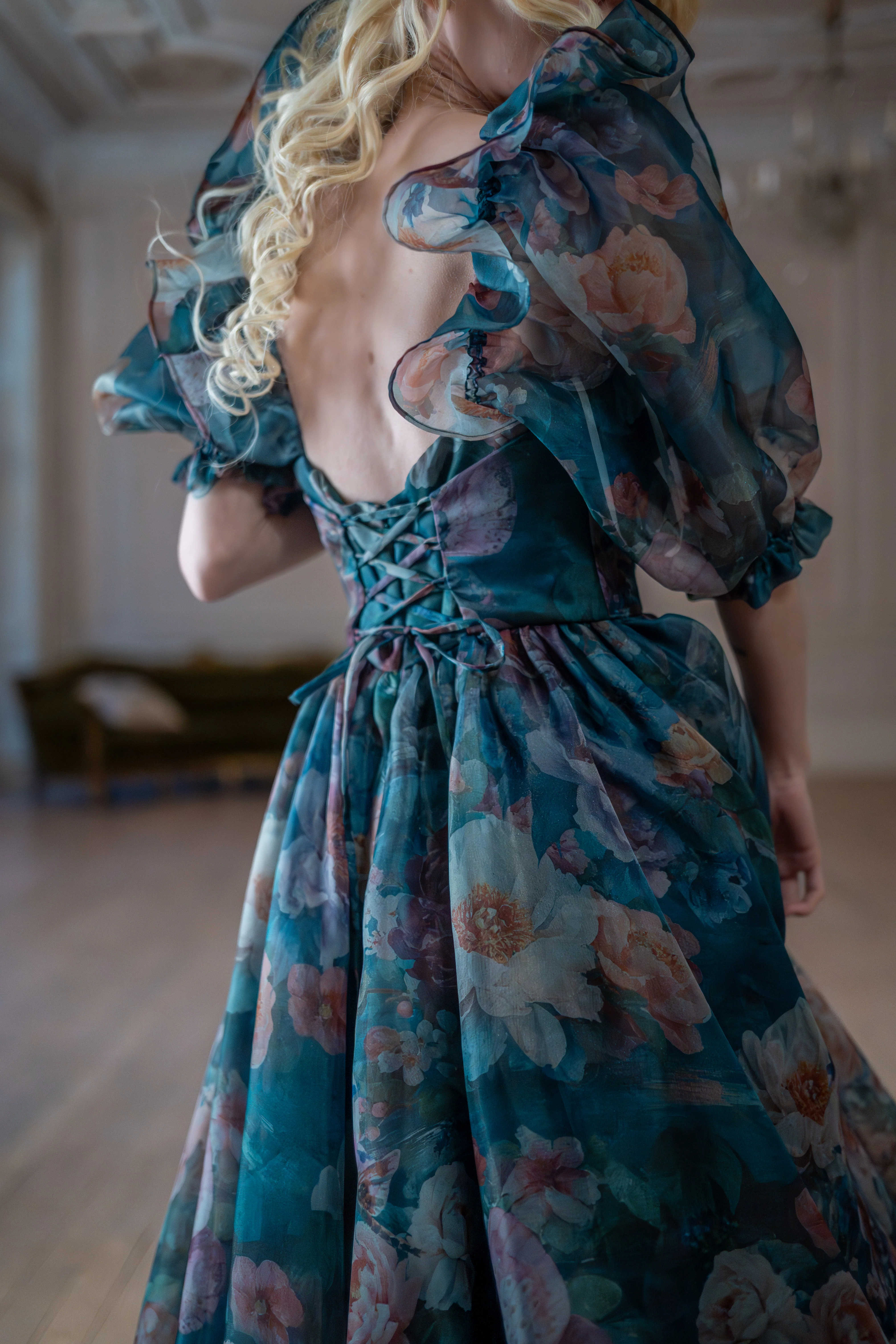 Ophelia Bluestocking Dress - Image 11
