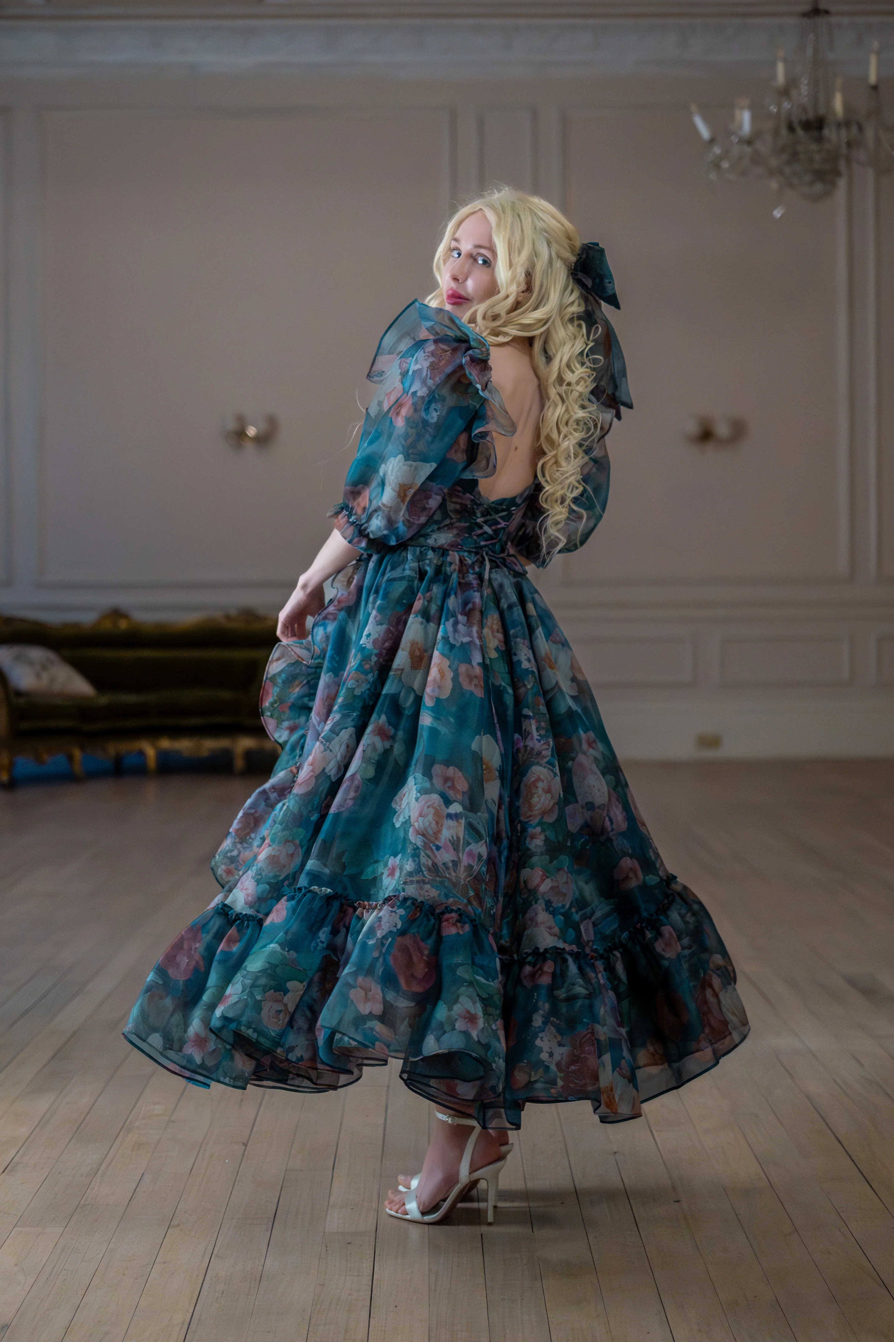 Ophelia Bluestocking Dress - Image 13