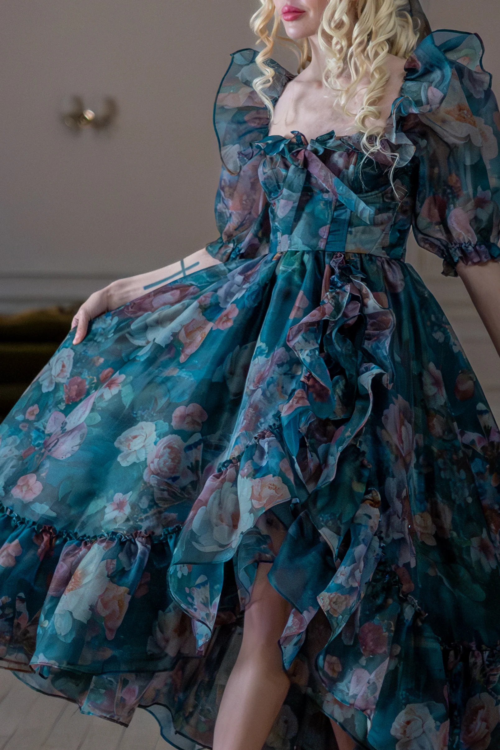 Ophelia Bluestocking Dress - Image 2
