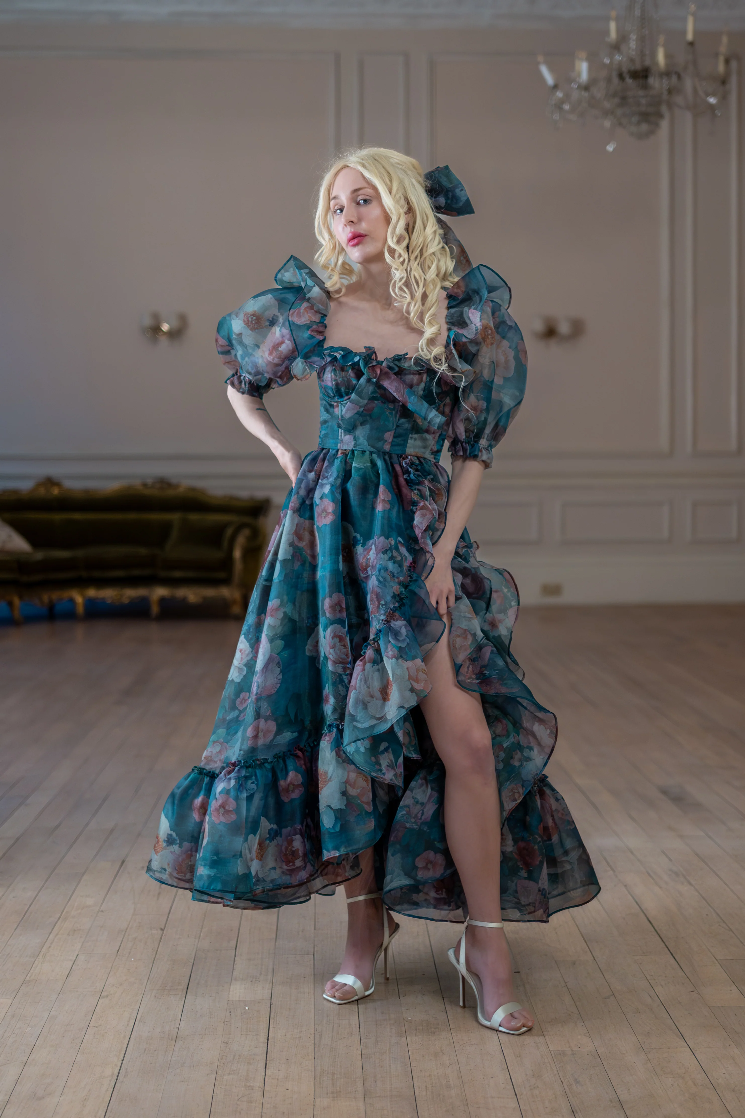 Ophelia Bluestocking Dress - Image 3