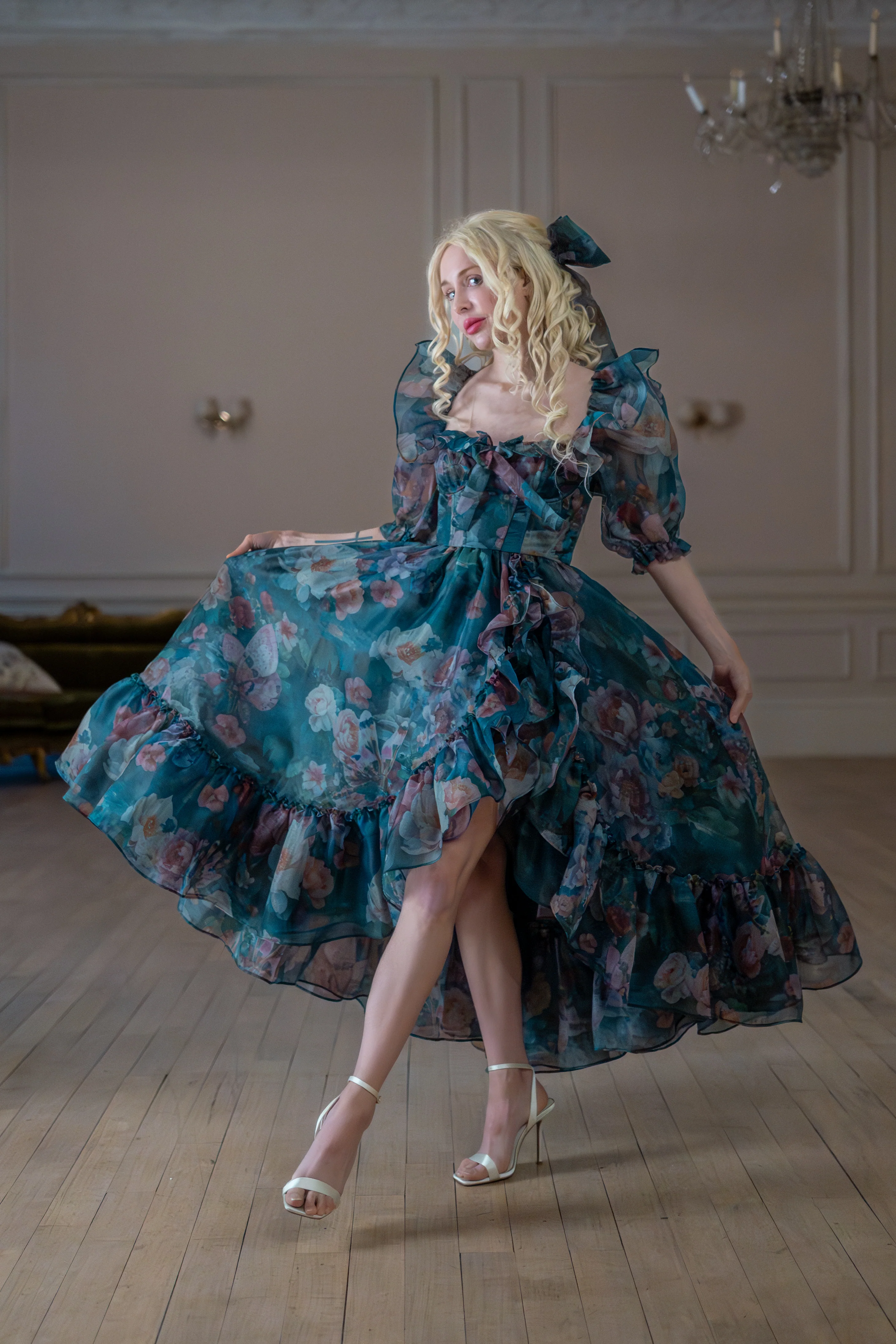 Ophelia Bluestocking Dress - Image 6