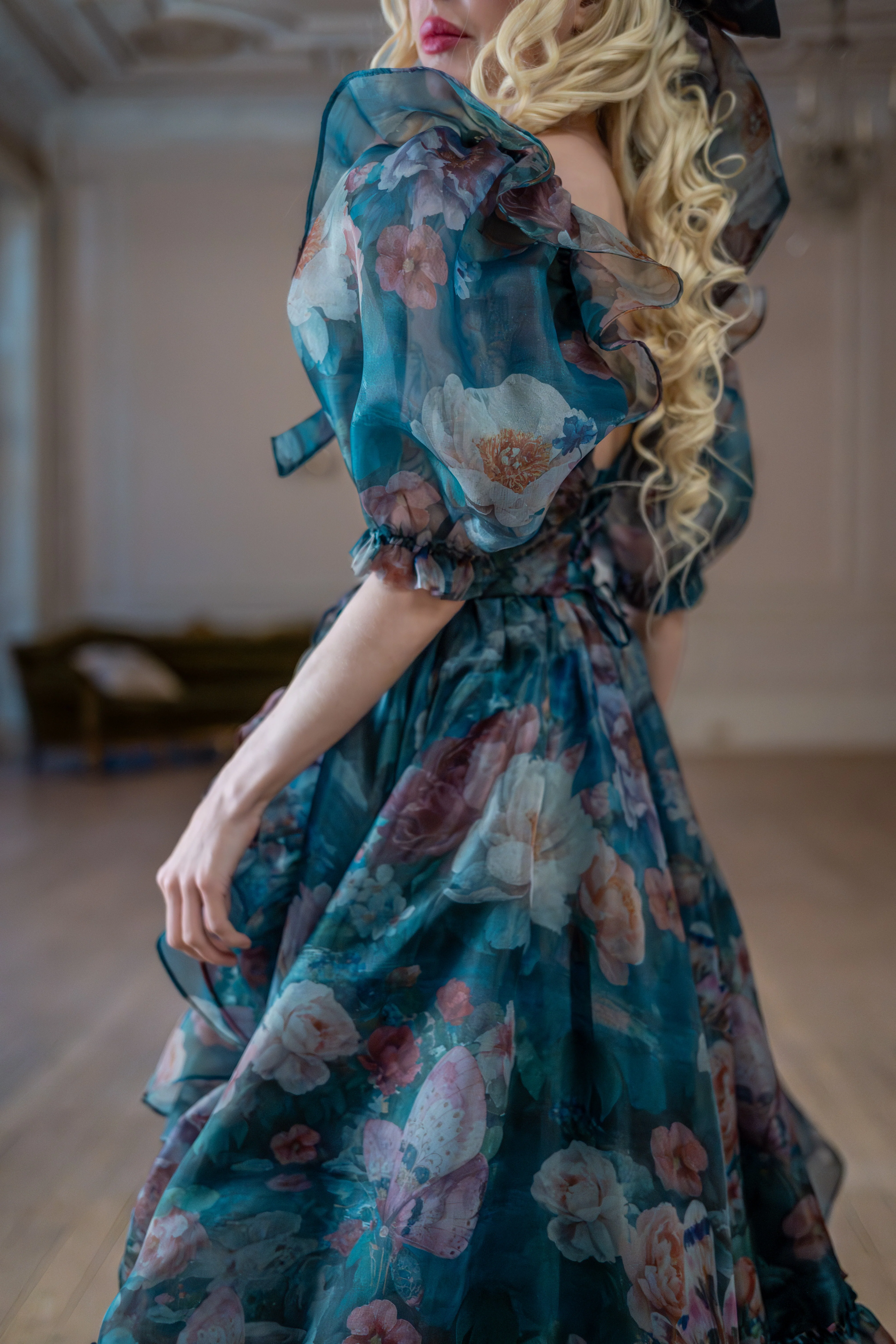 Ophelia Bluestocking Dress - Image 7