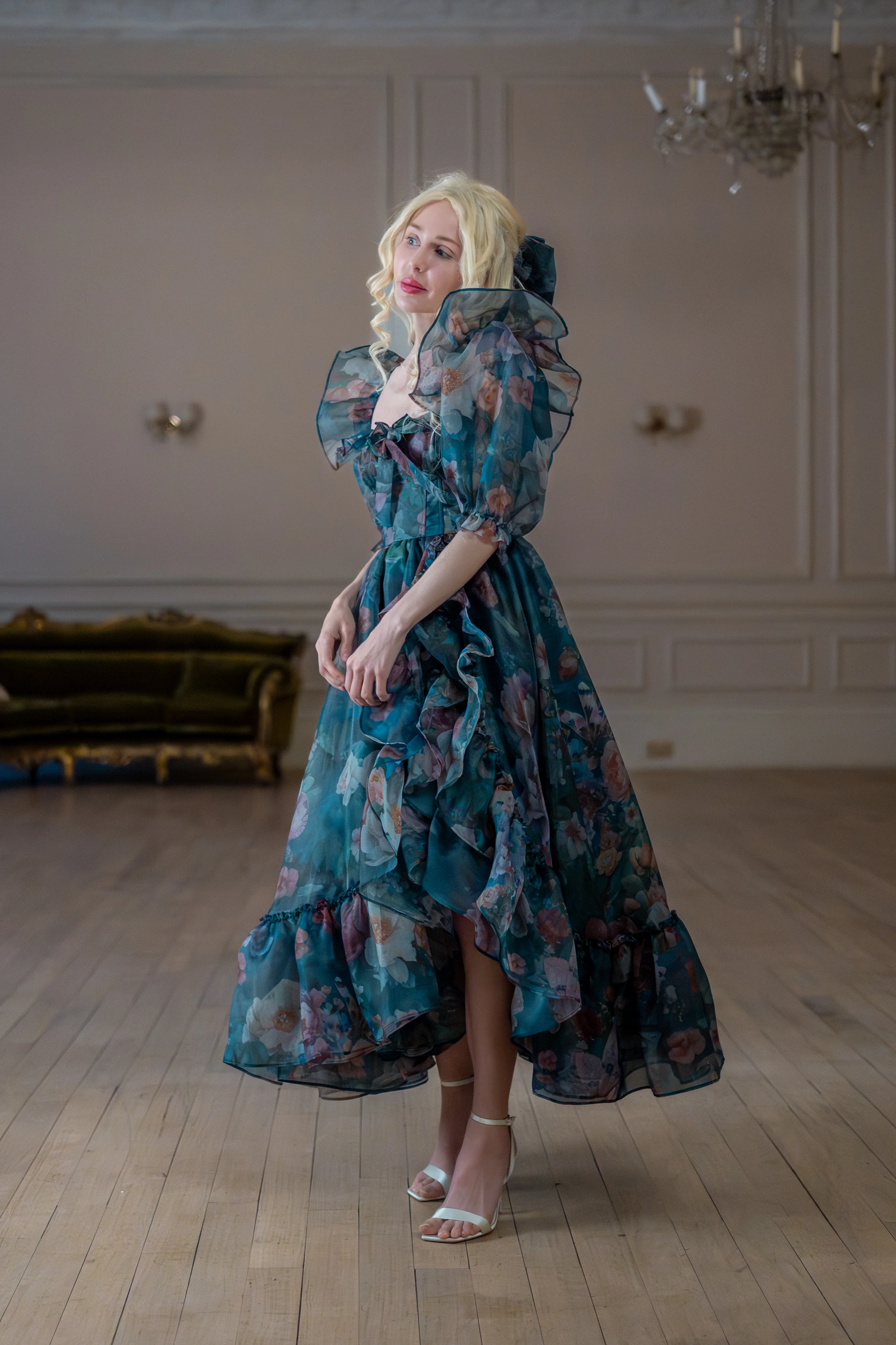 Ophelia Bluestocking Dress - Image 9